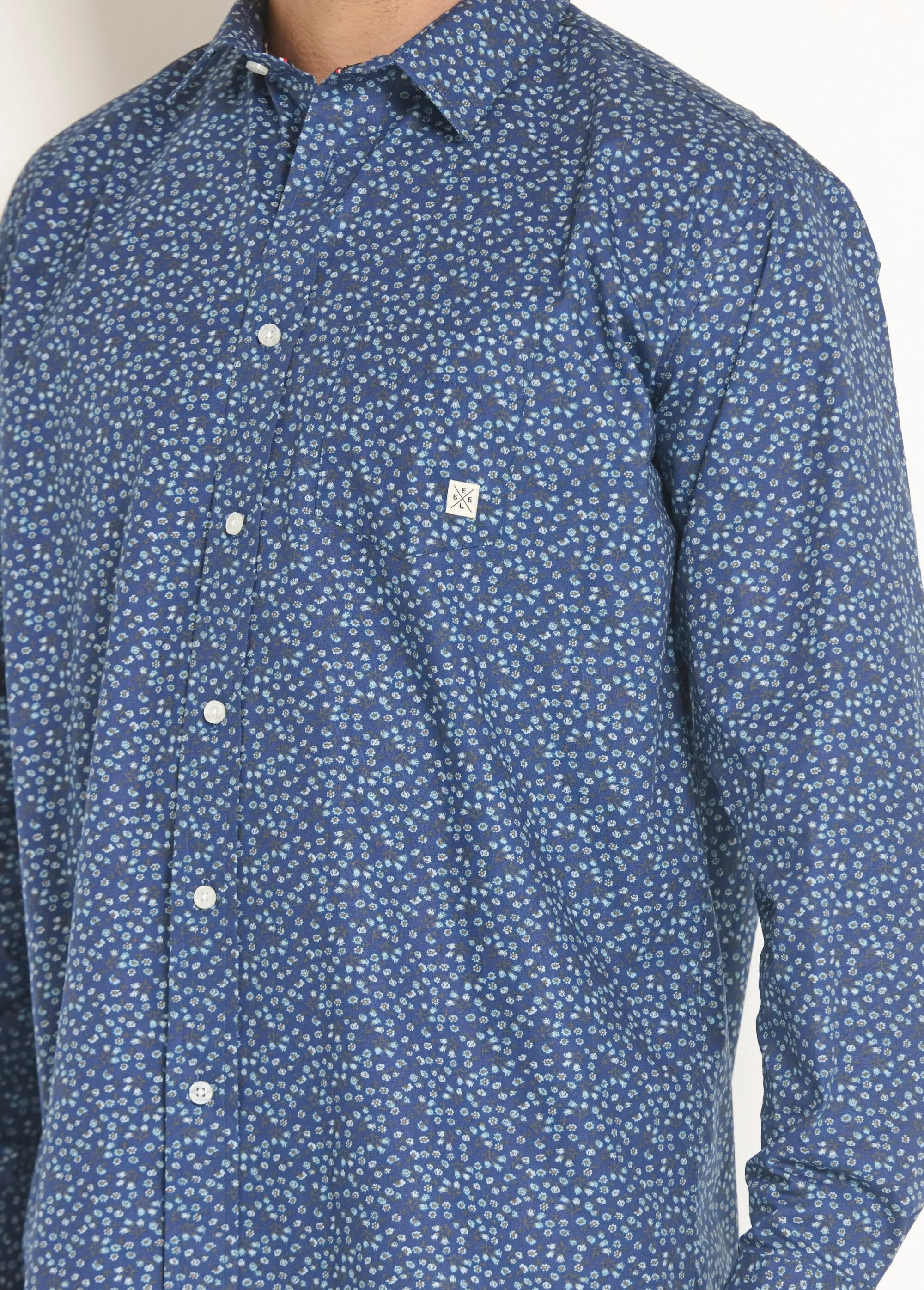 Fancy printed cotton shirt