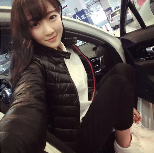 Female Winter&Spring Cotton Coat Short Section Outwear Cotton Padded Warm Jacket Outwear Casual Parkas Thin Female Clothes