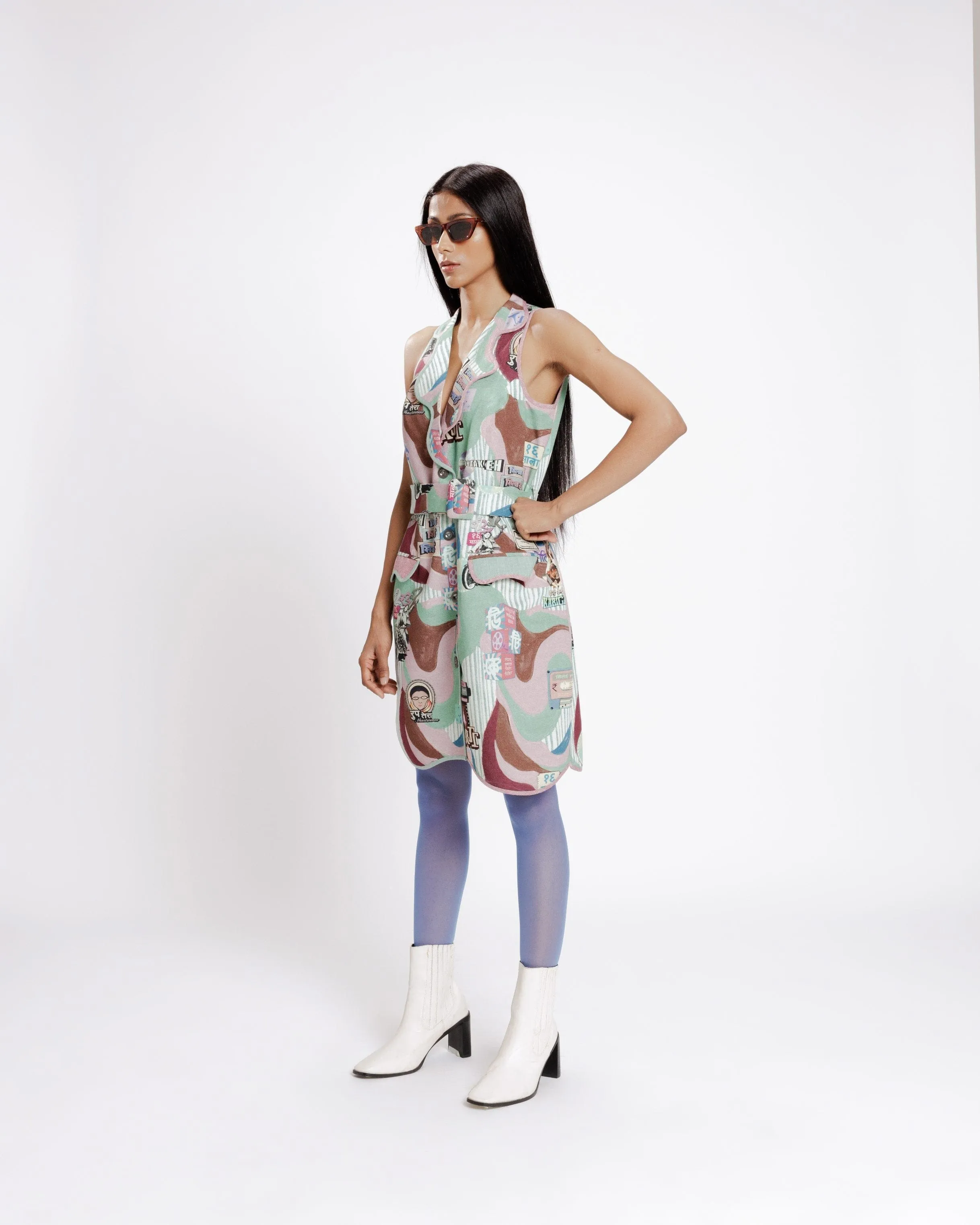 Filmy Vest Dress