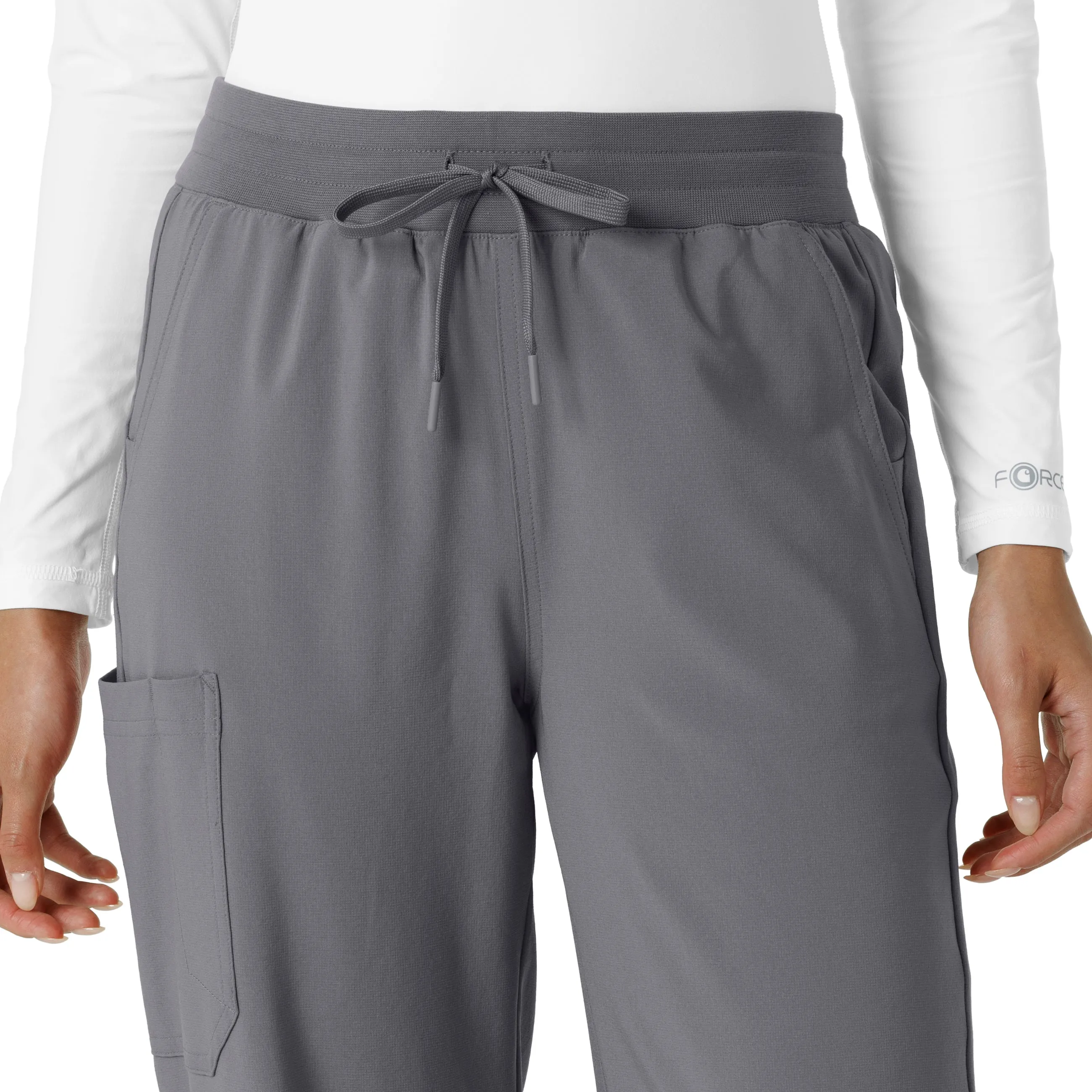 Force Cross-Flex C53310 Boot Cut Scrub Pants Pewter