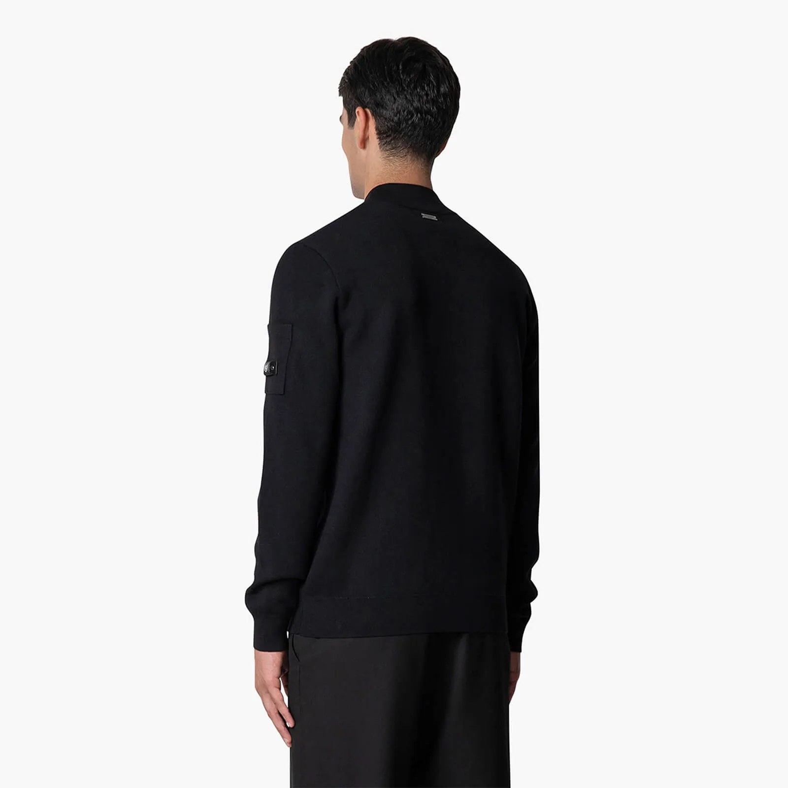 FROMANTEEL KNITTED VEST | BLACK