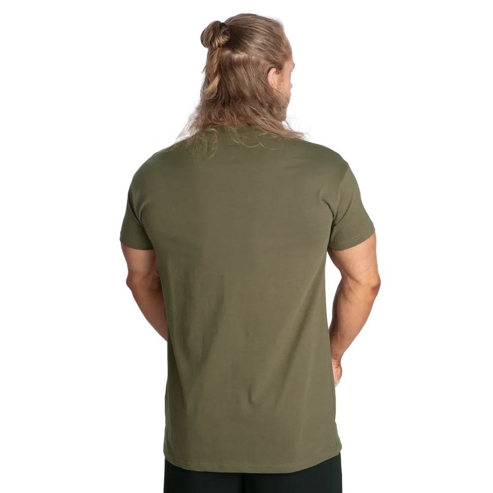 Gasp Inc Street Tee, Washed Khaki Green