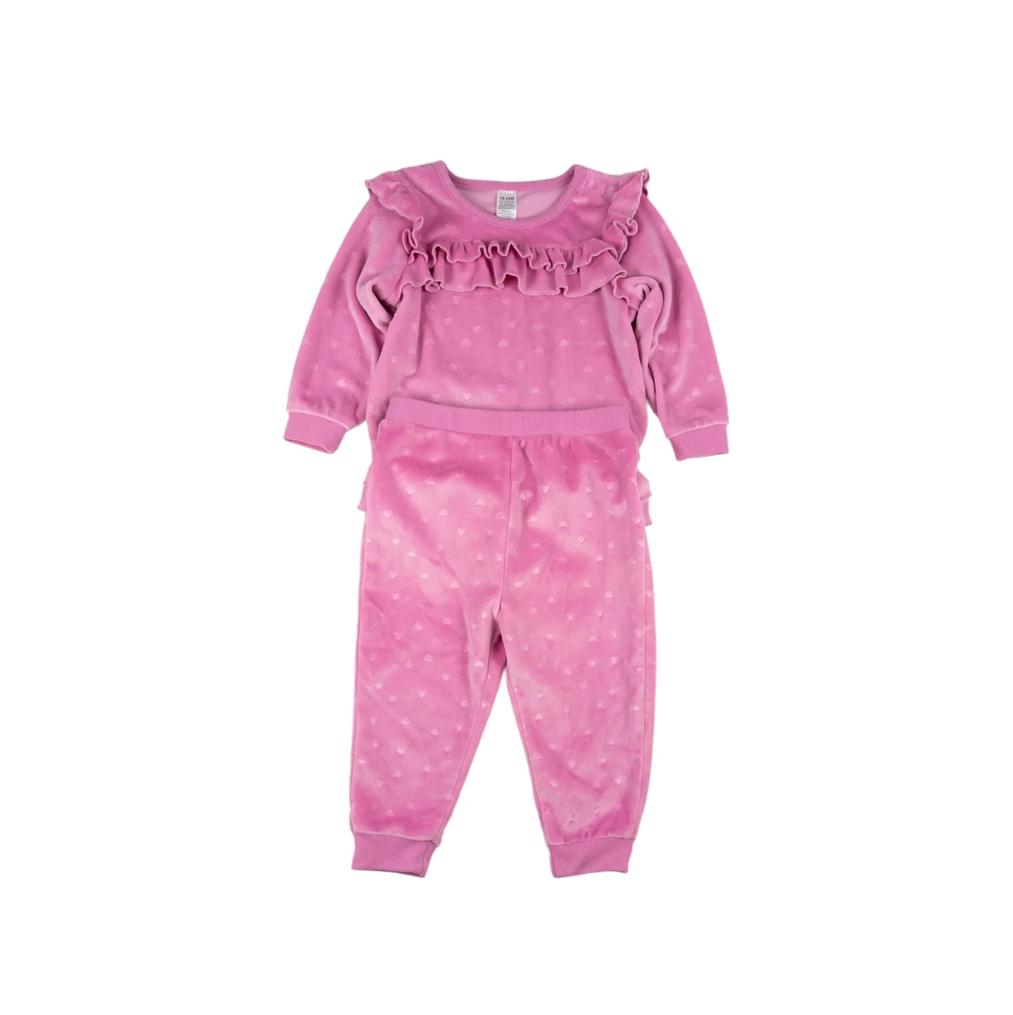 George velour set 18-24m