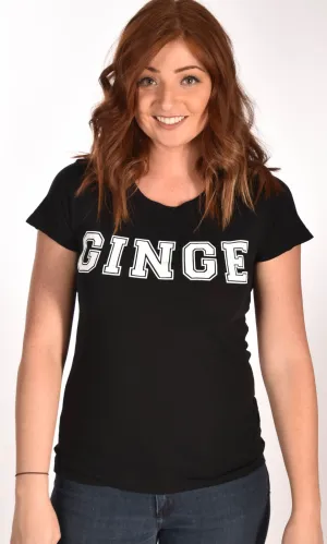 Ginge Varsity Flowy Simple Tee