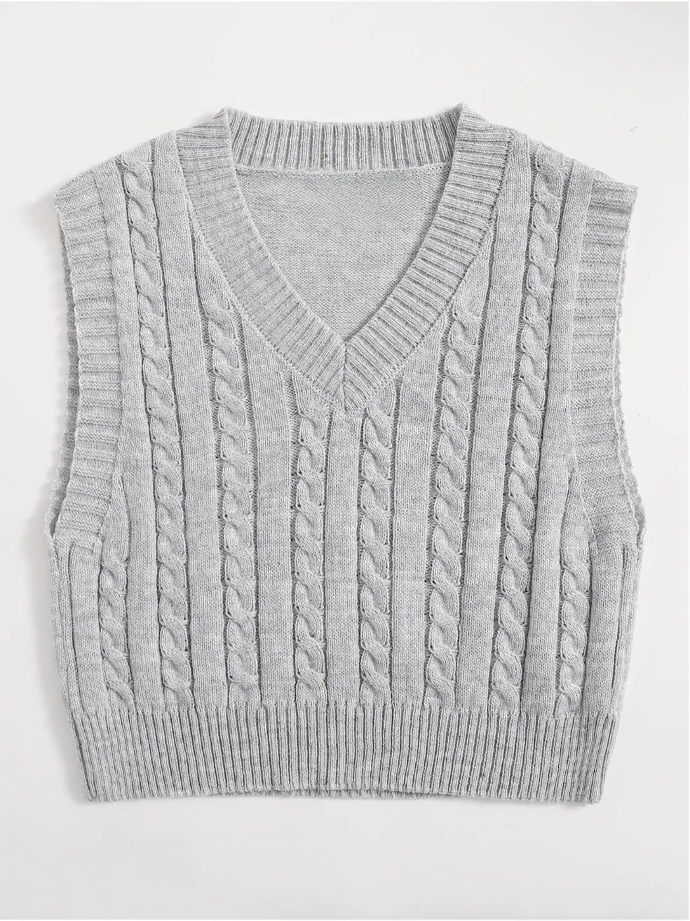 Grace | Cosy Cable Knit Vest