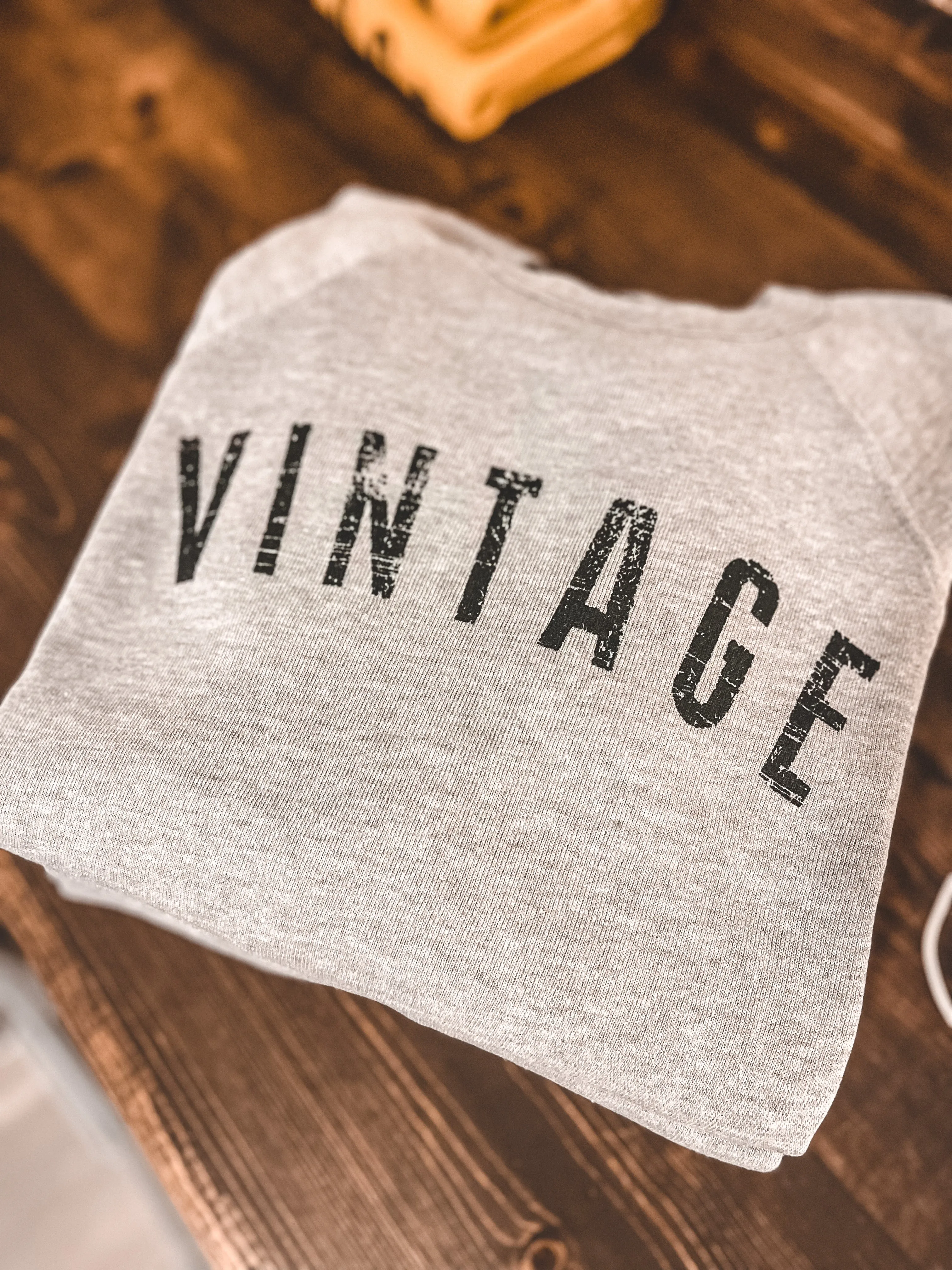 Grey Vintage Sweatshirt