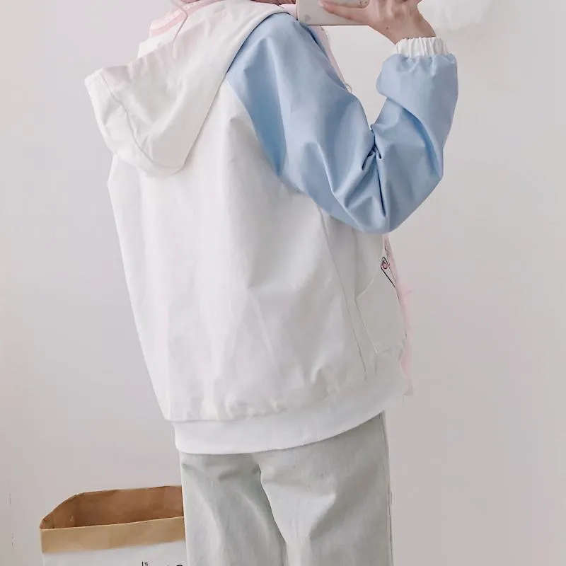 Happy Neko Bow Ribbon Thin Jacket SD00388