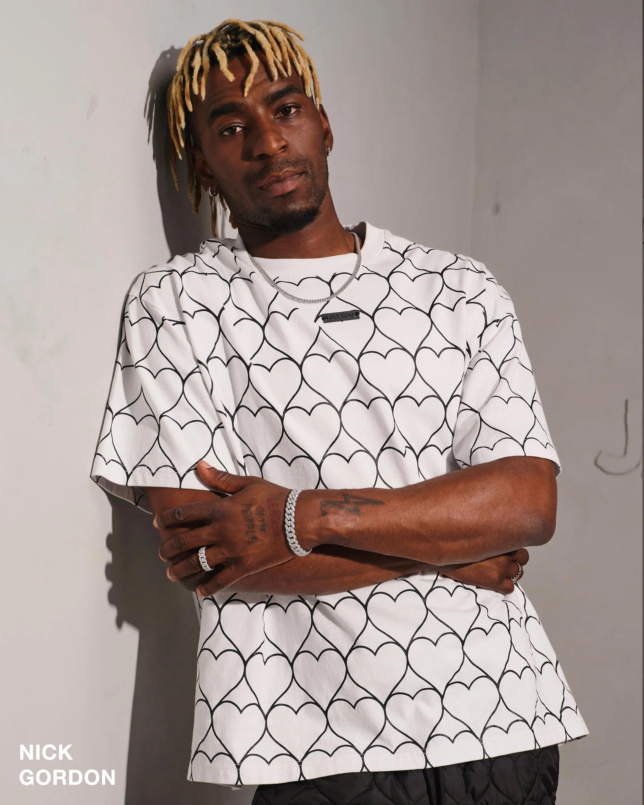 Heart Tee - White