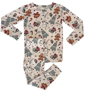 In My Jammers Holly Jolly Christmas L/S 2pc PJ Set