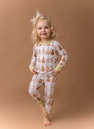 In My Jammers Retro Trees L/S 2pc PJ Set