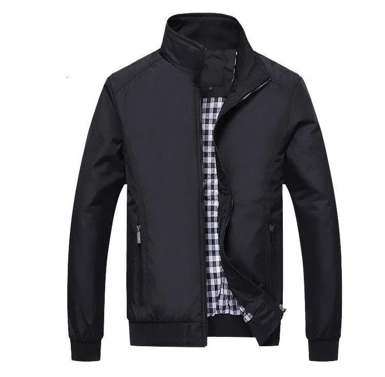 Jacket Men Fashion Casual Loose Mens Jacket Sportswear Bomber Jacket Mens jackets and Coats Plus Size M- 5XL