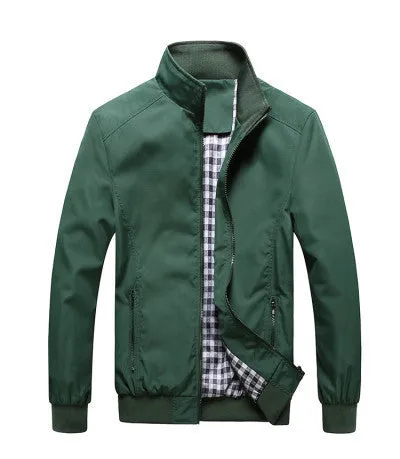Jacket Men Fashion Casual Loose Mens Jacket Sportswear Bomber Jacket Mens jackets and Coats Plus Size M- 5XL