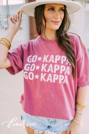 Kappa Kappa Gamma PR Go Kappa Brick Tee