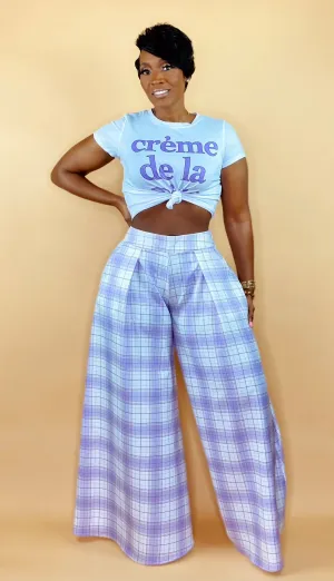LAVENDER PALAZZO PANTS