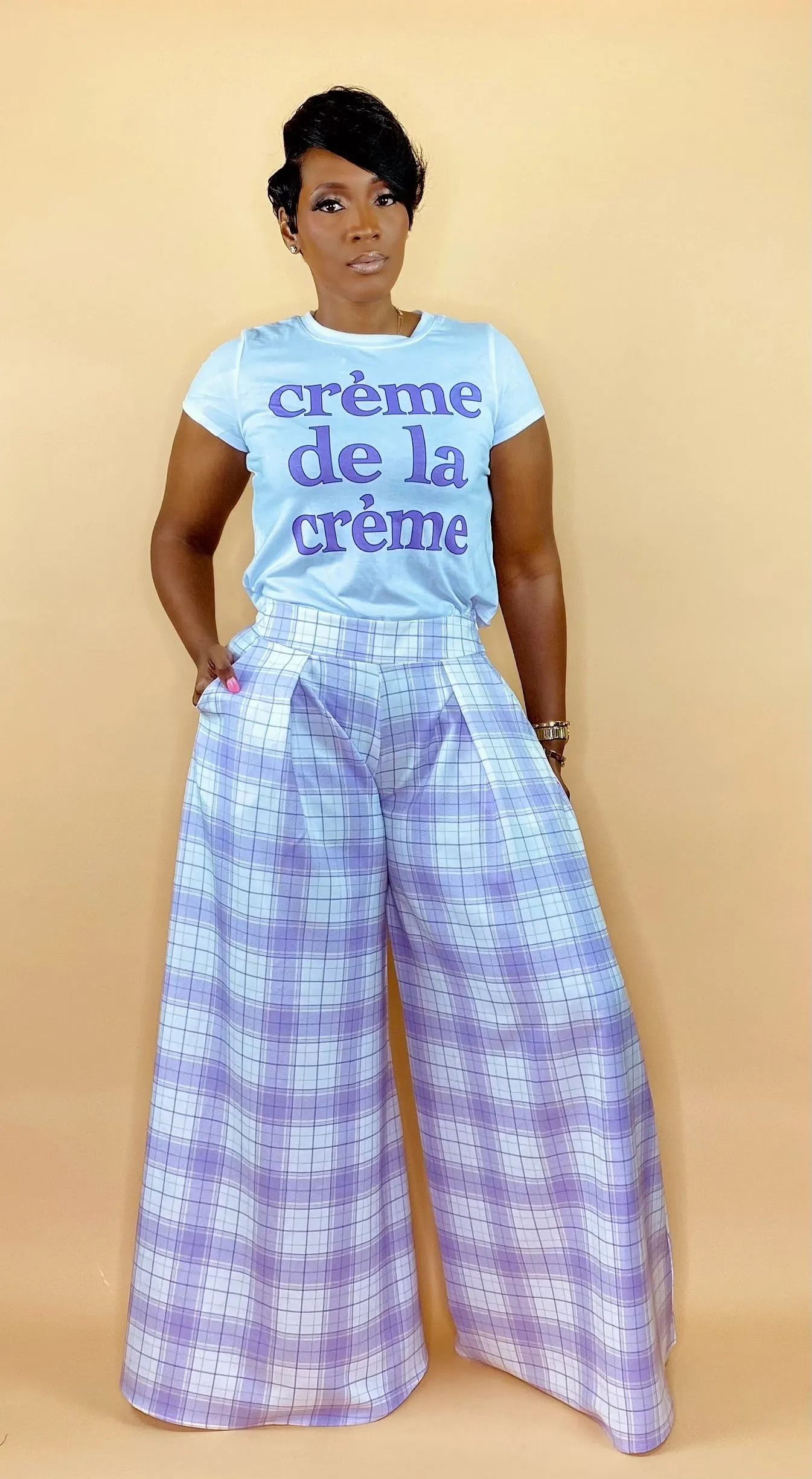 LAVENDER PALAZZO PANTS