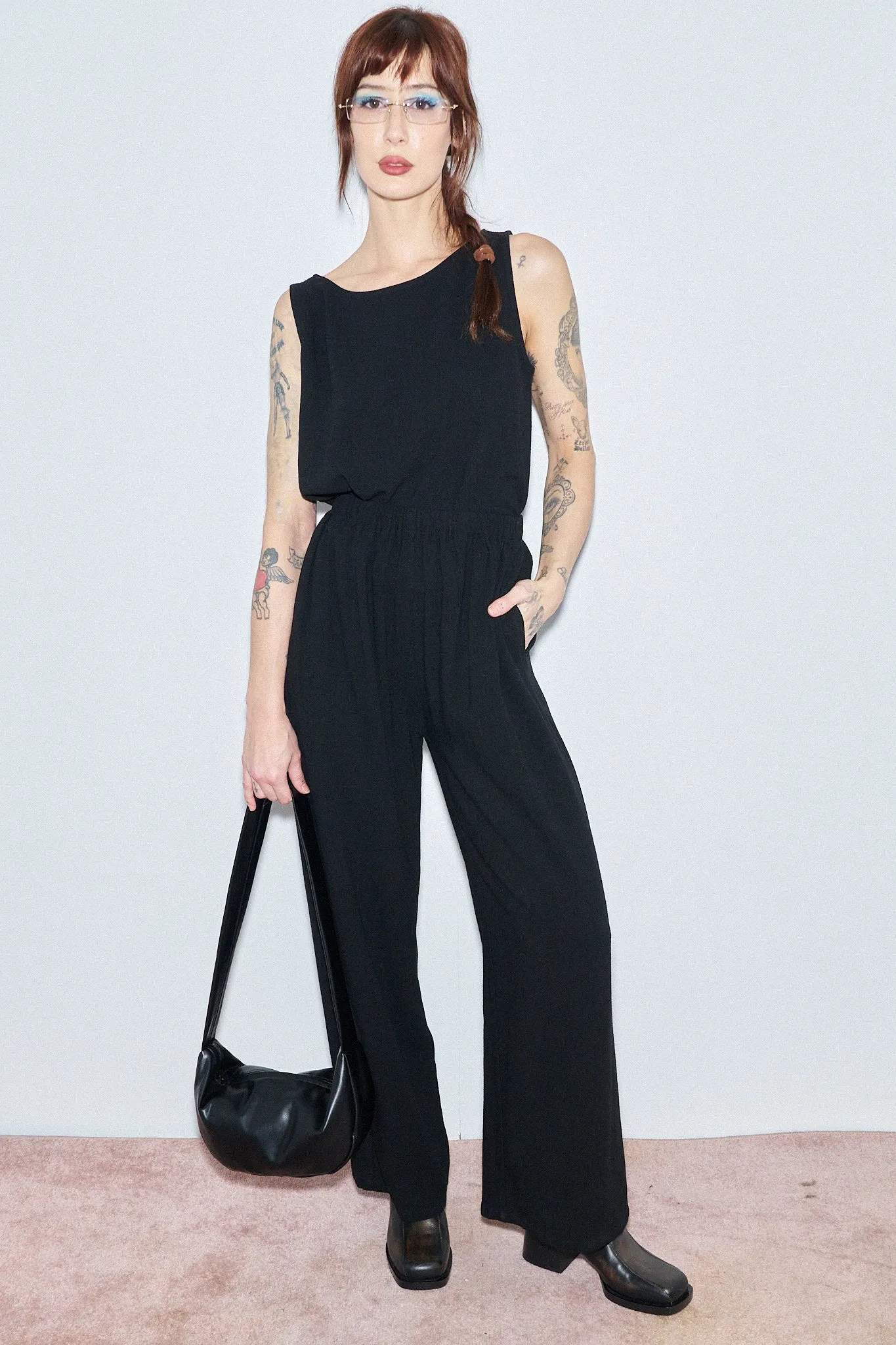 Lazy Pants Soft Linen Black