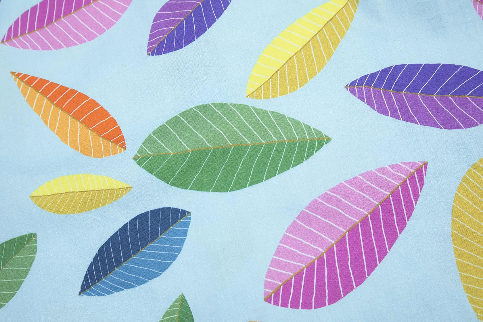 Leaves Blue Shirt