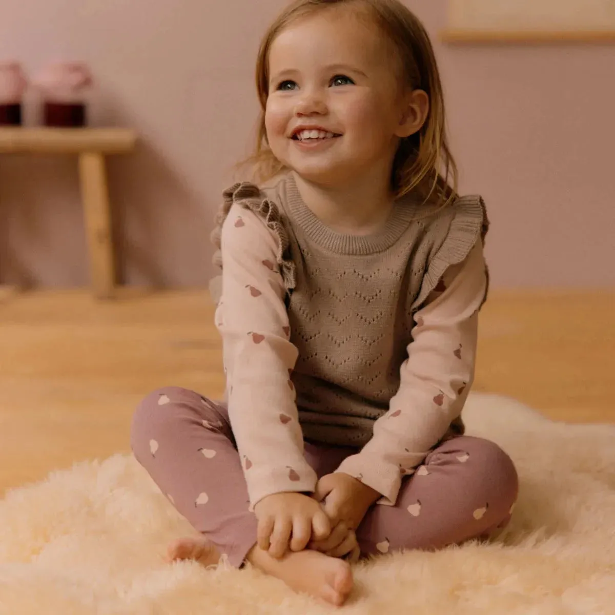 Long Sleeve Cloud Tee - Petite Pear