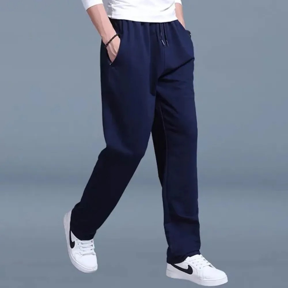 Loose Fit Men's Jogging Pants with Drawstring Waist – Daniel
