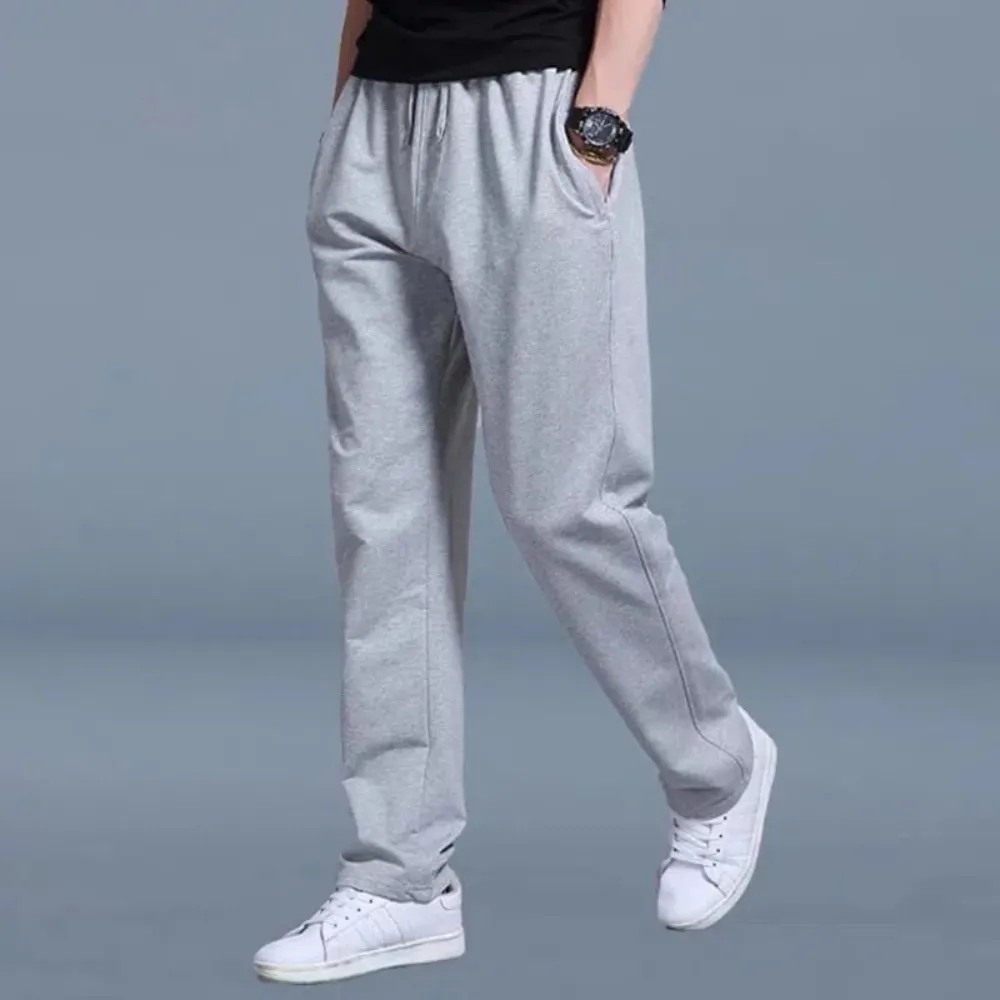 Loose Fit Men's Jogging Pants with Drawstring Waist – Daniel
