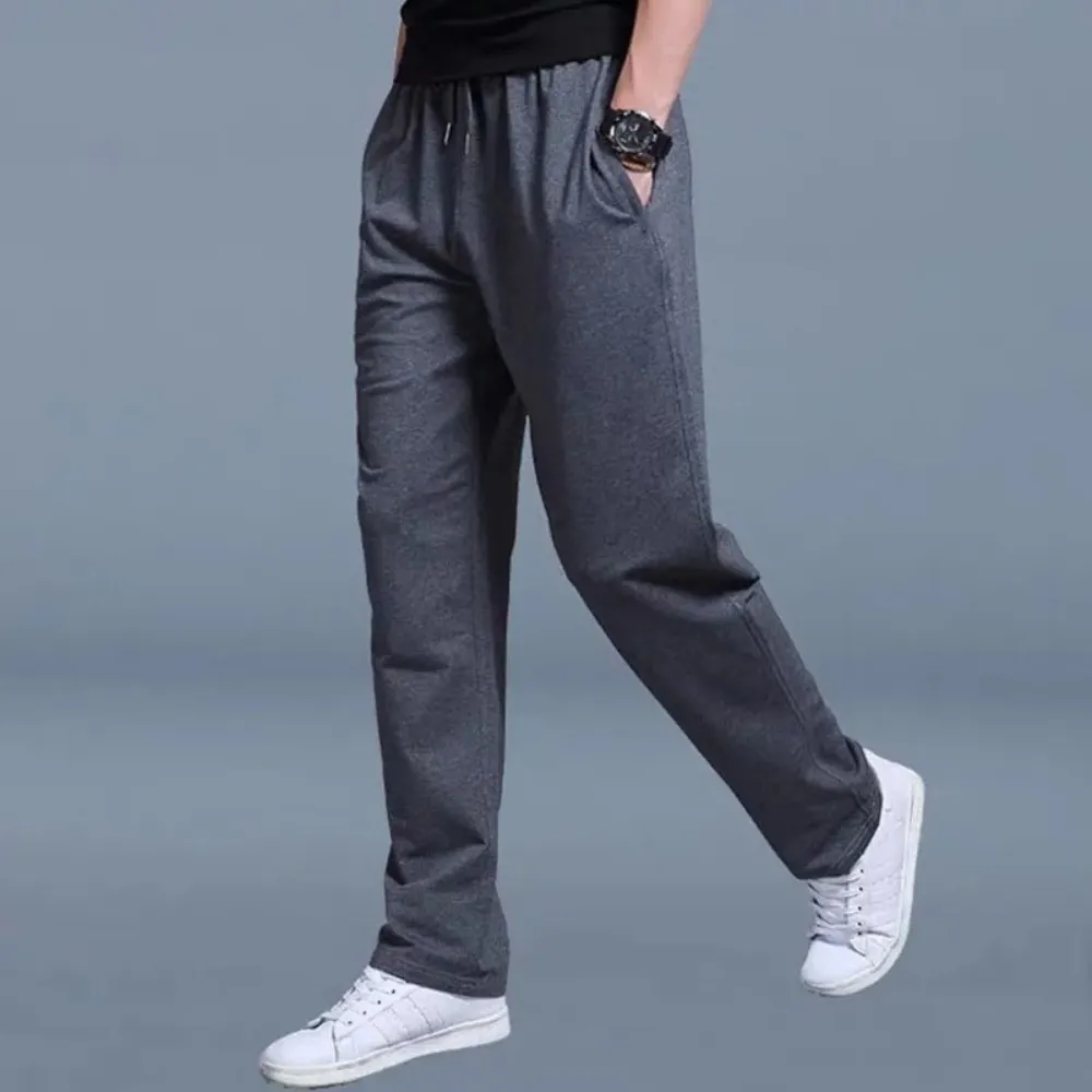 Loose Fit Men's Jogging Pants with Drawstring Waist – Daniel