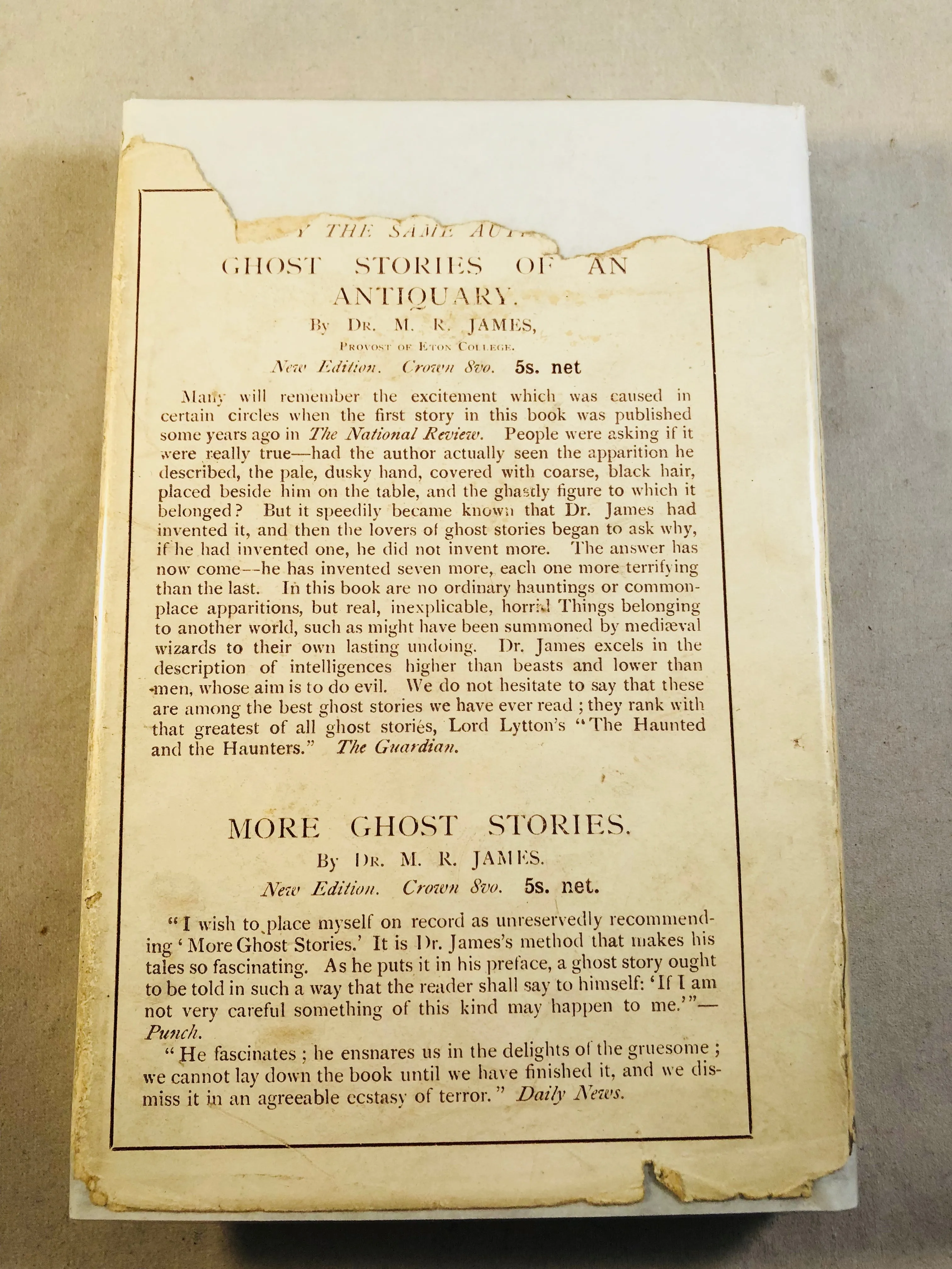 M. R. James - A Thin Ghost and Others