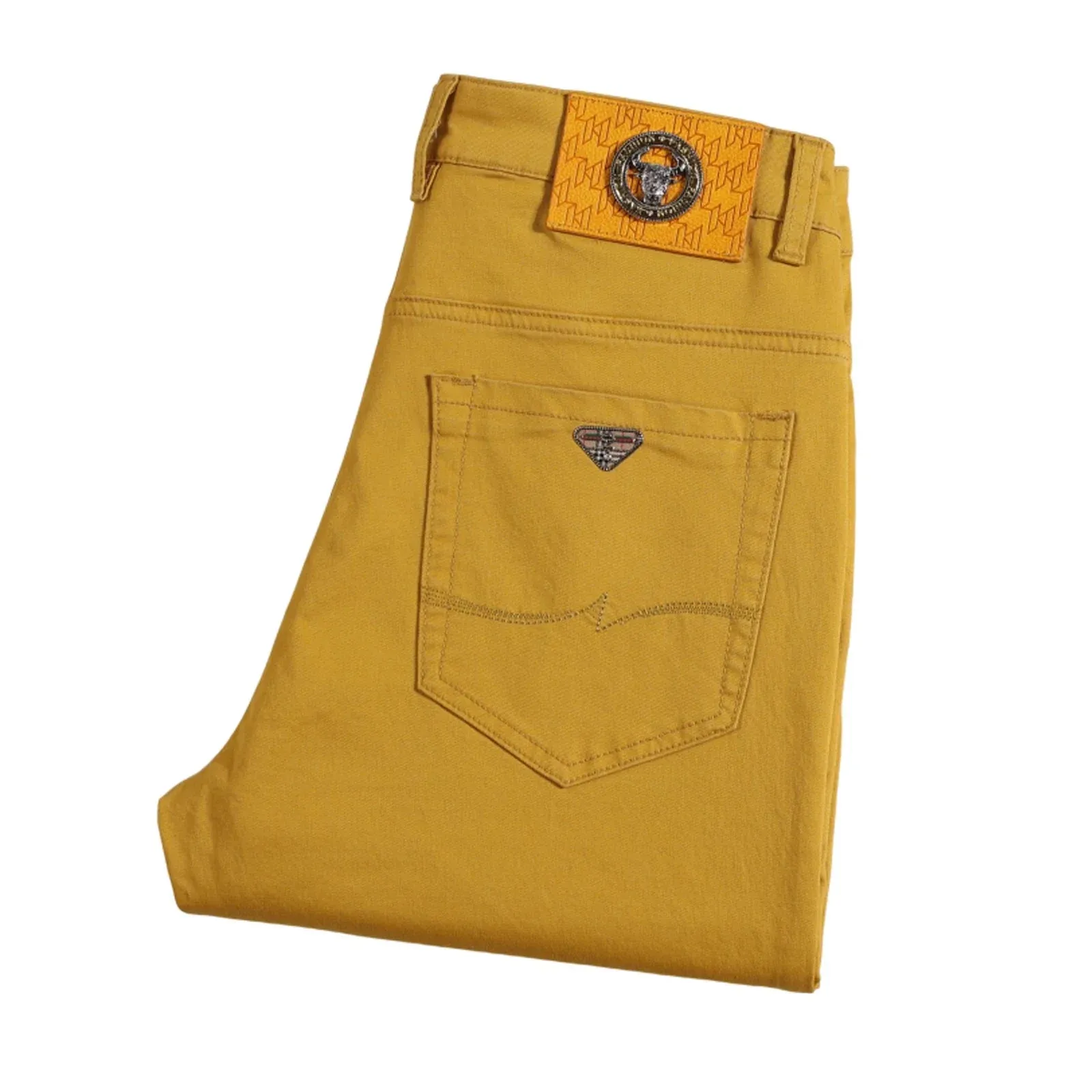 Man Pants Summer Business Casual Pants Classic Solid Color Loose Straight Trousers Brand Men's Clothing New In Baggy Pants