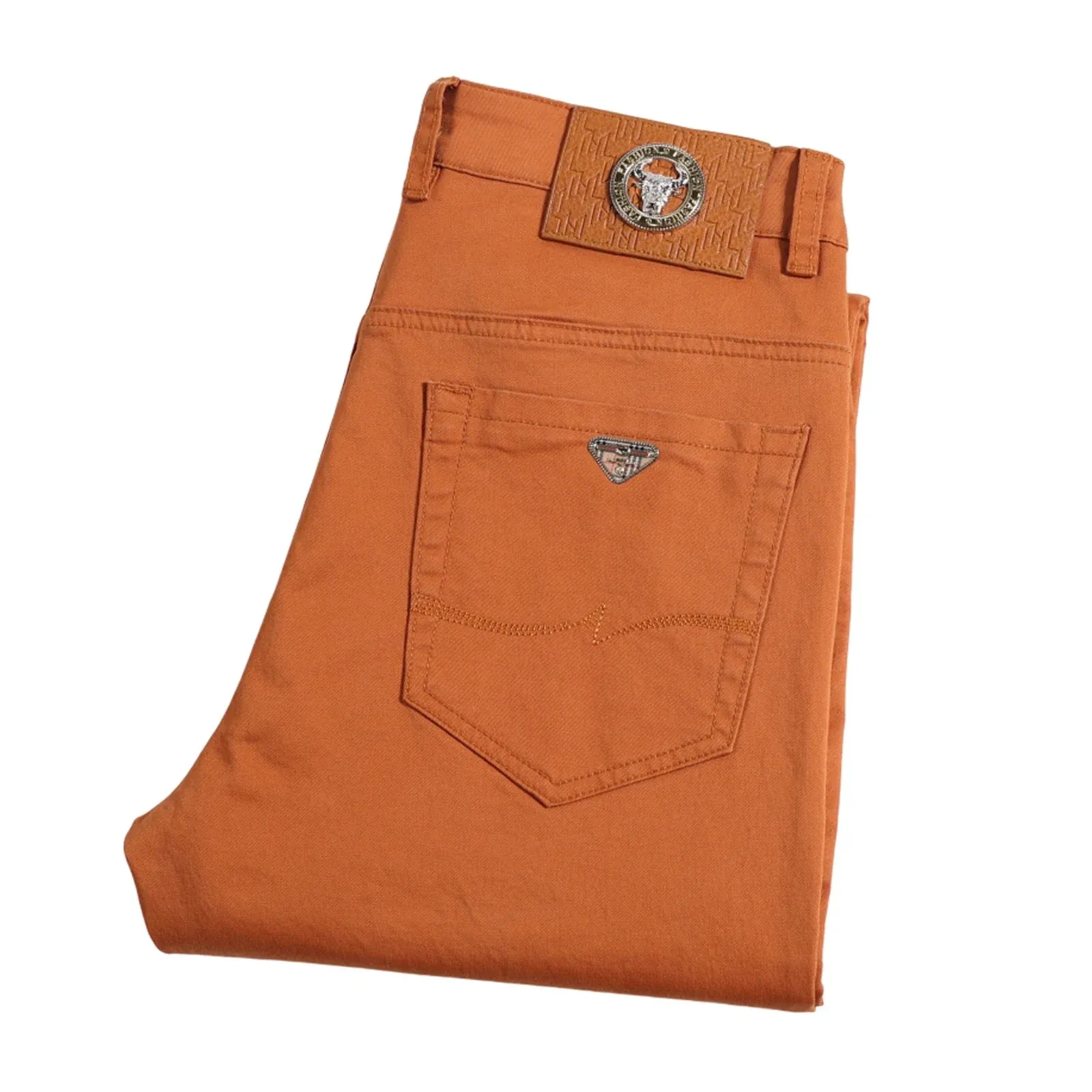 Man Pants Summer Business Casual Pants Classic Solid Color Loose Straight Trousers Brand Men's Clothing New In Baggy Pants