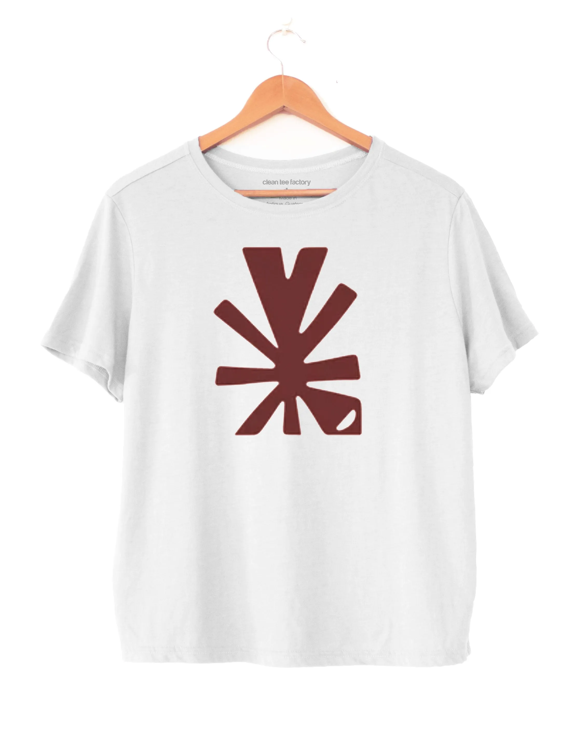 MANTRA - Women's Boxy Tee in Butter Soft Cotton/Modal