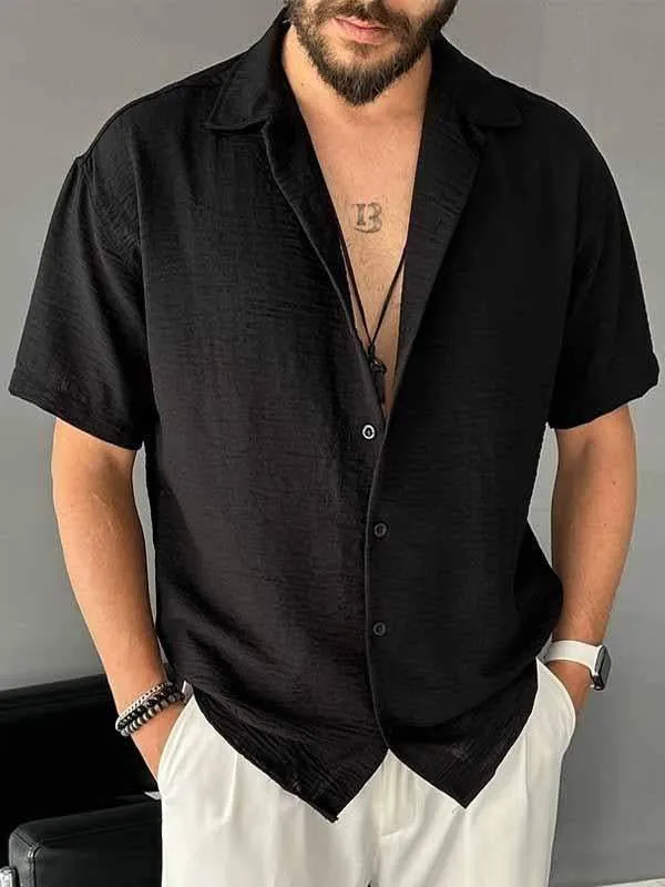 Marcial – Men’s Classic Plain Shirt