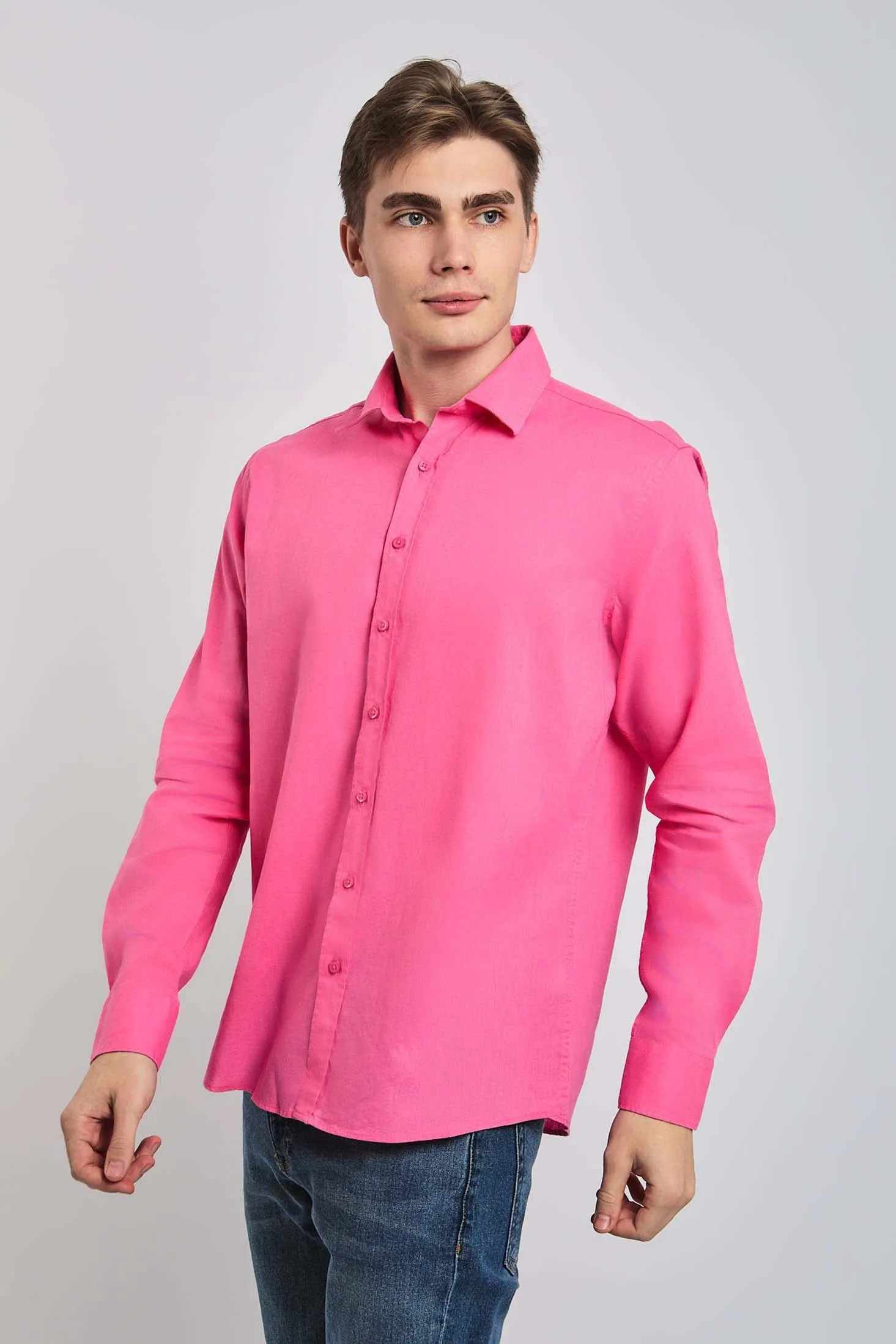 Men Shirt Casual Regular Fit Fusion