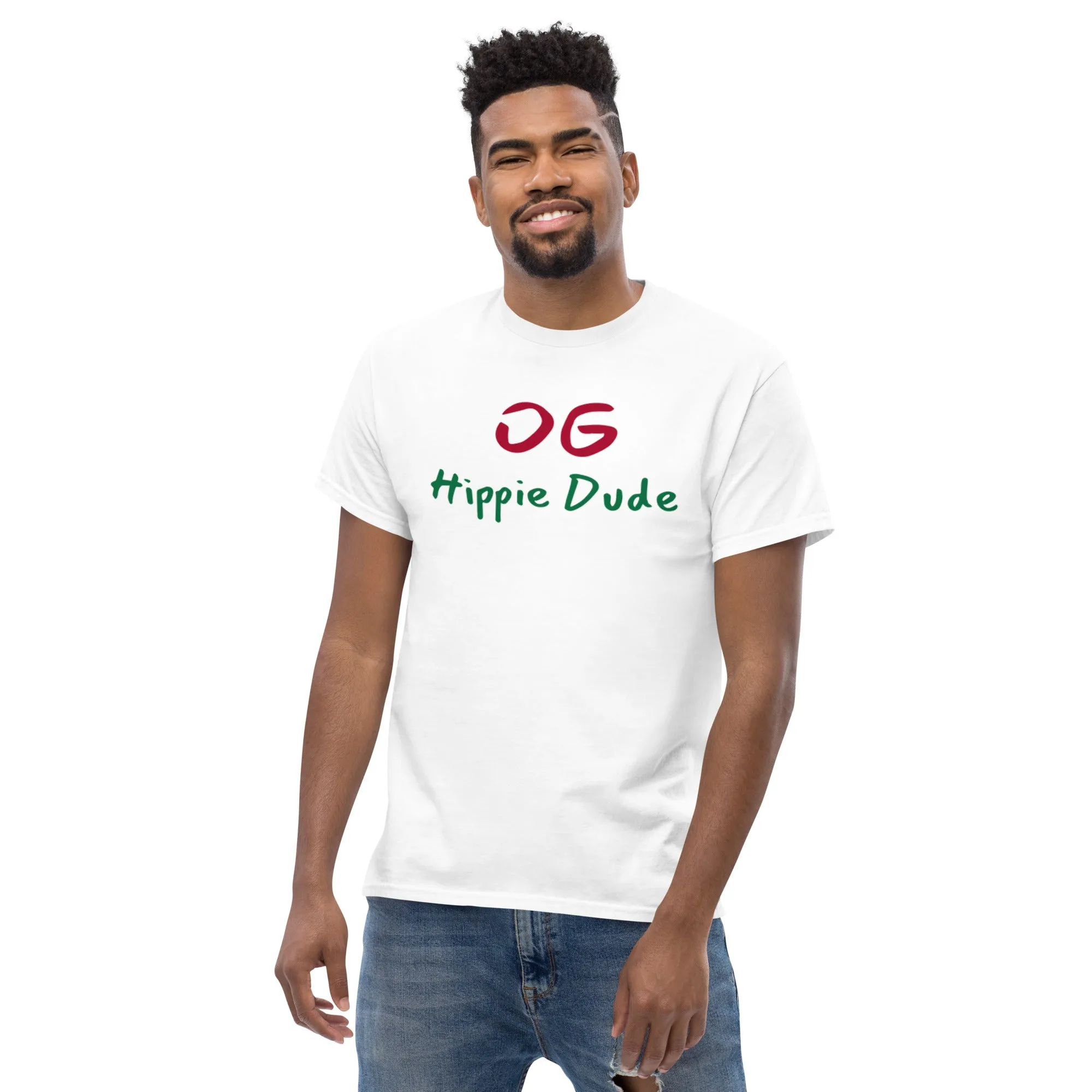 Men's Classic T-shirt - OG Hippie Dude
