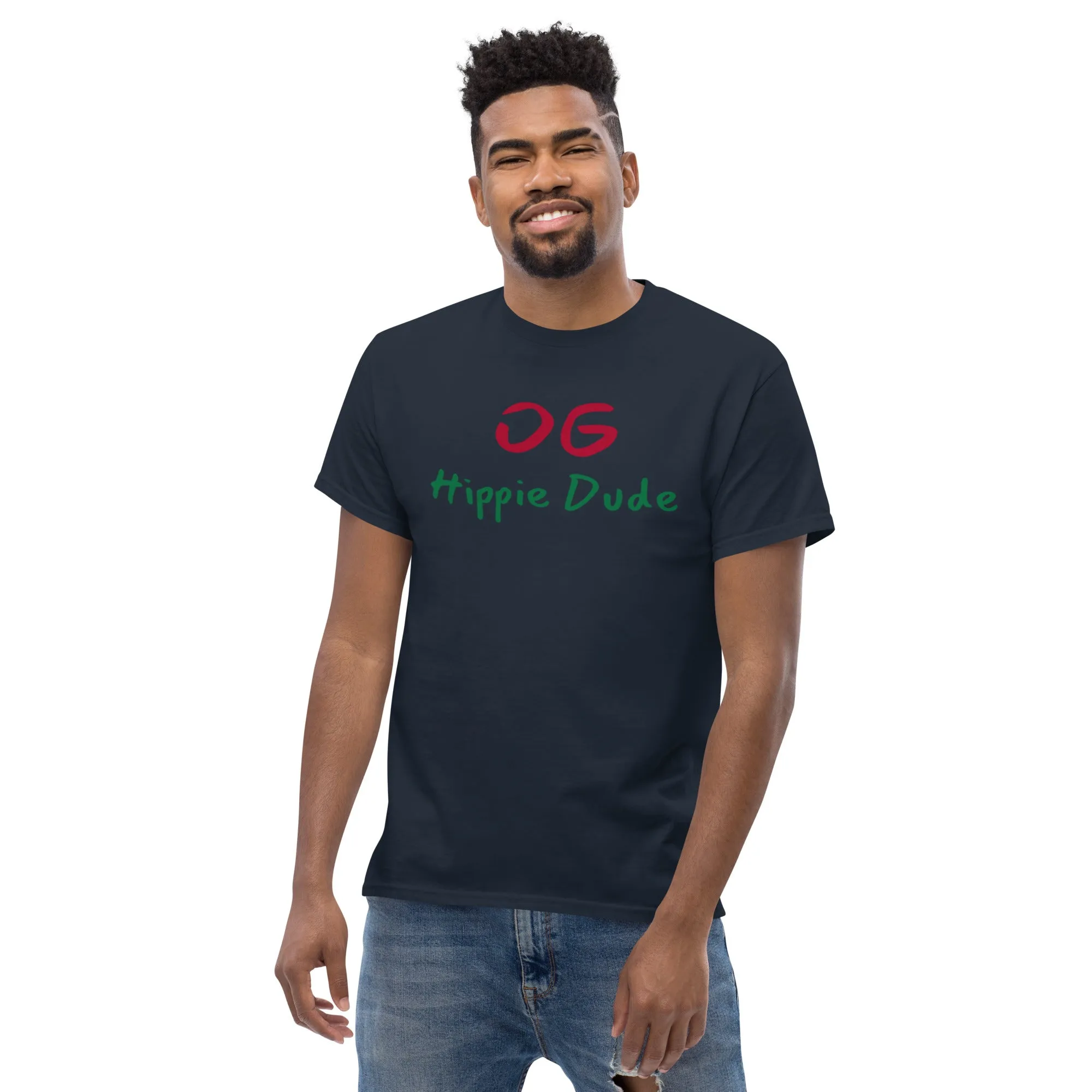 Men's Classic T-shirt - OG Hippie Dude