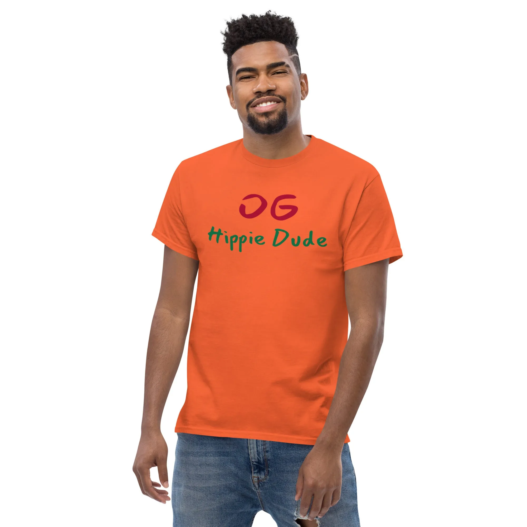 Men's Classic T-shirt - OG Hippie Dude