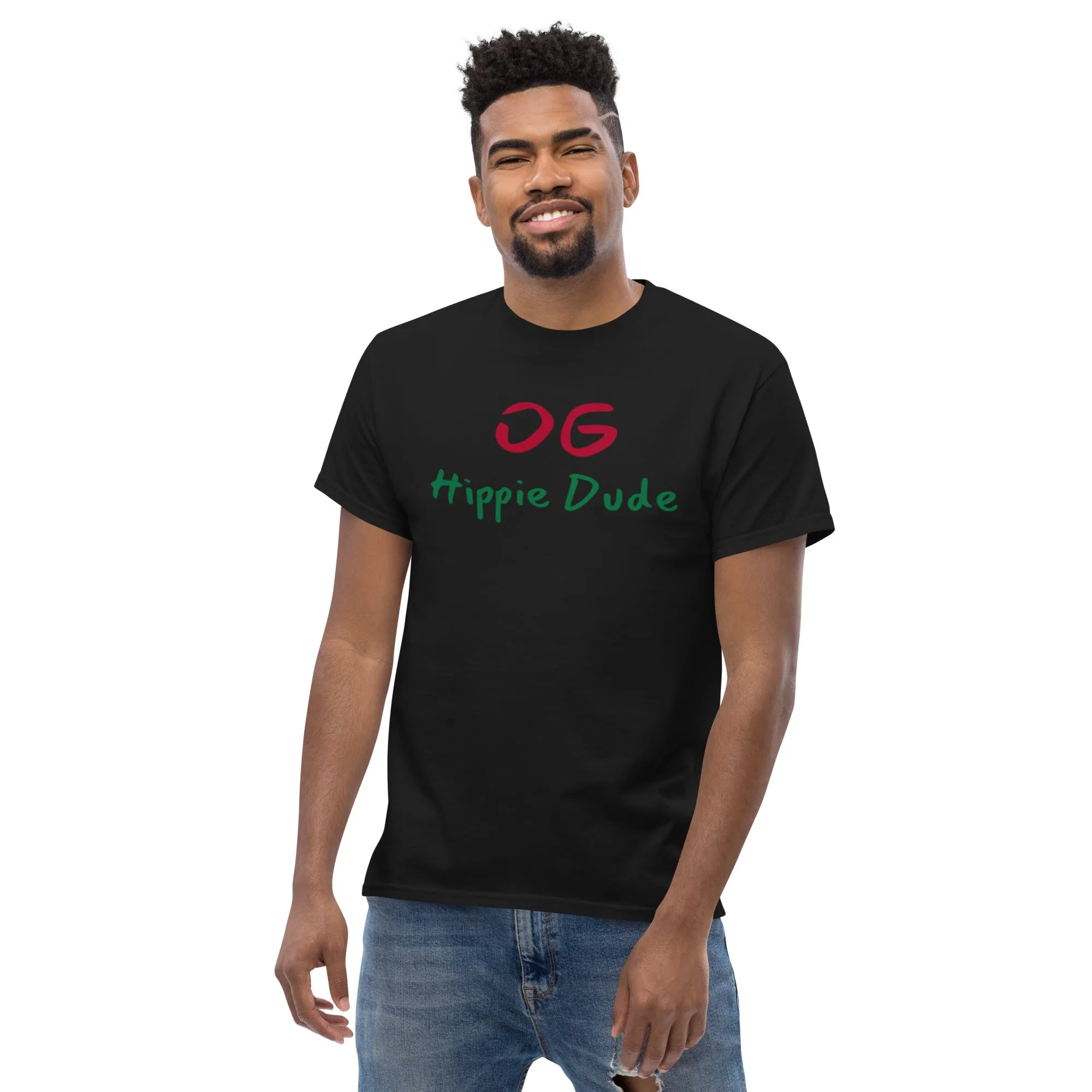 Men's Classic T-shirt - OG Hippie Dude