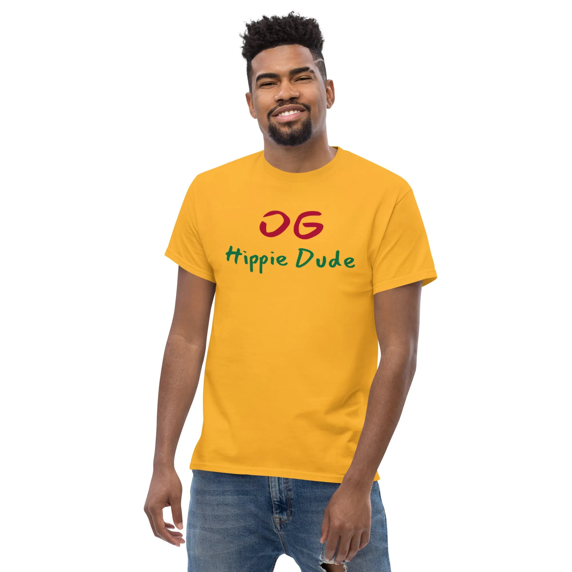 Men's Classic T-shirt - OG Hippie Dude