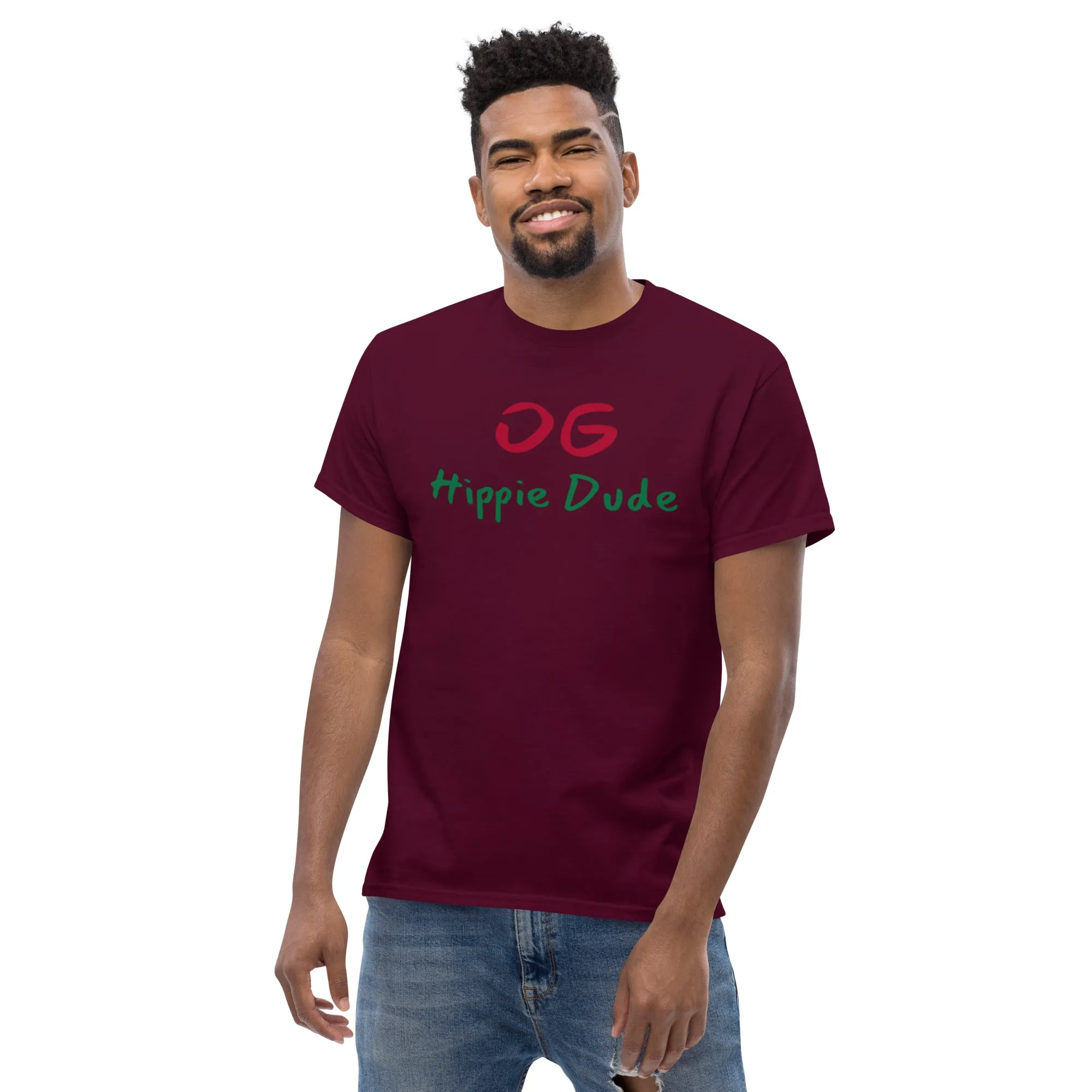 Men's Classic T-shirt - OG Hippie Dude
