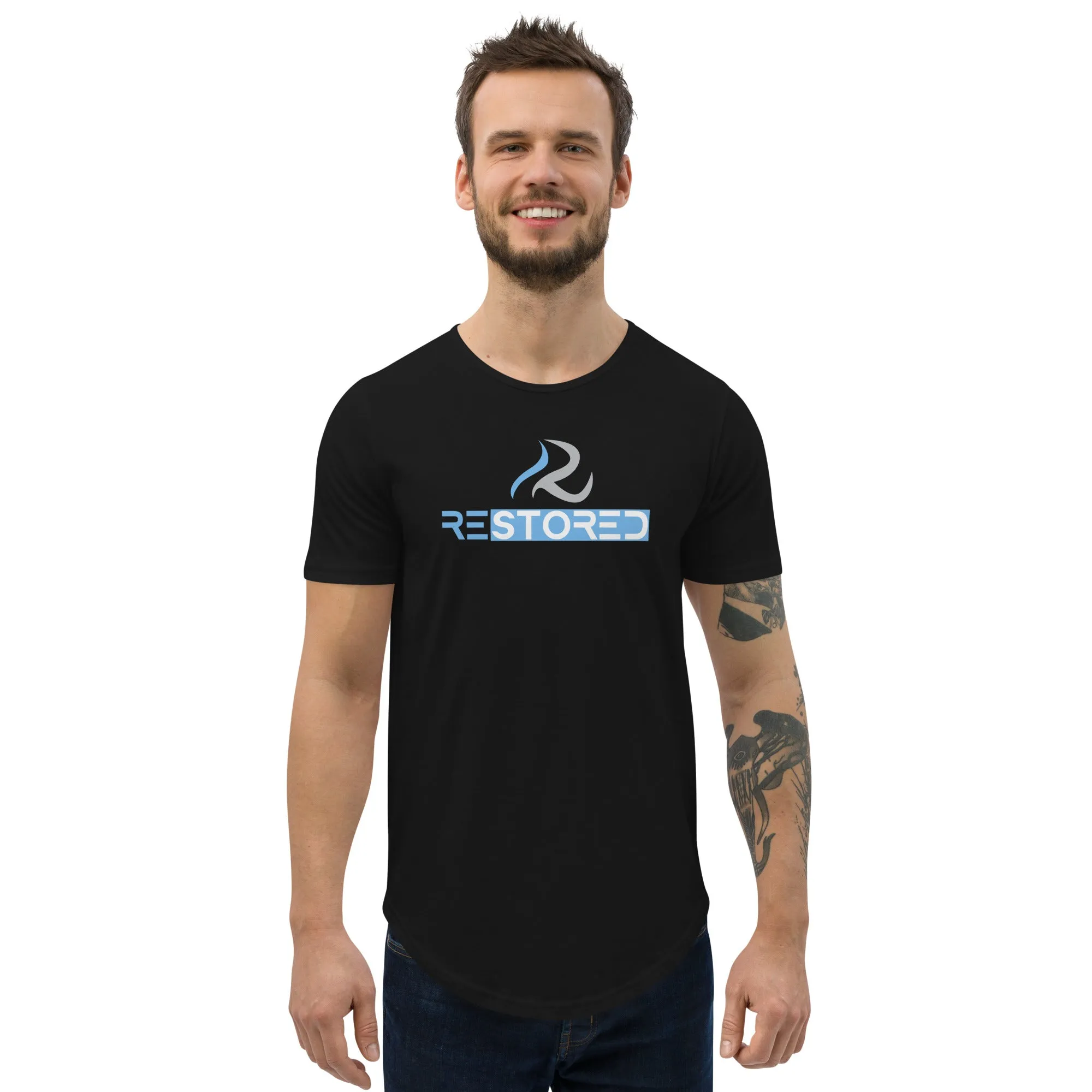 Men's Curved Hem T-Shirt