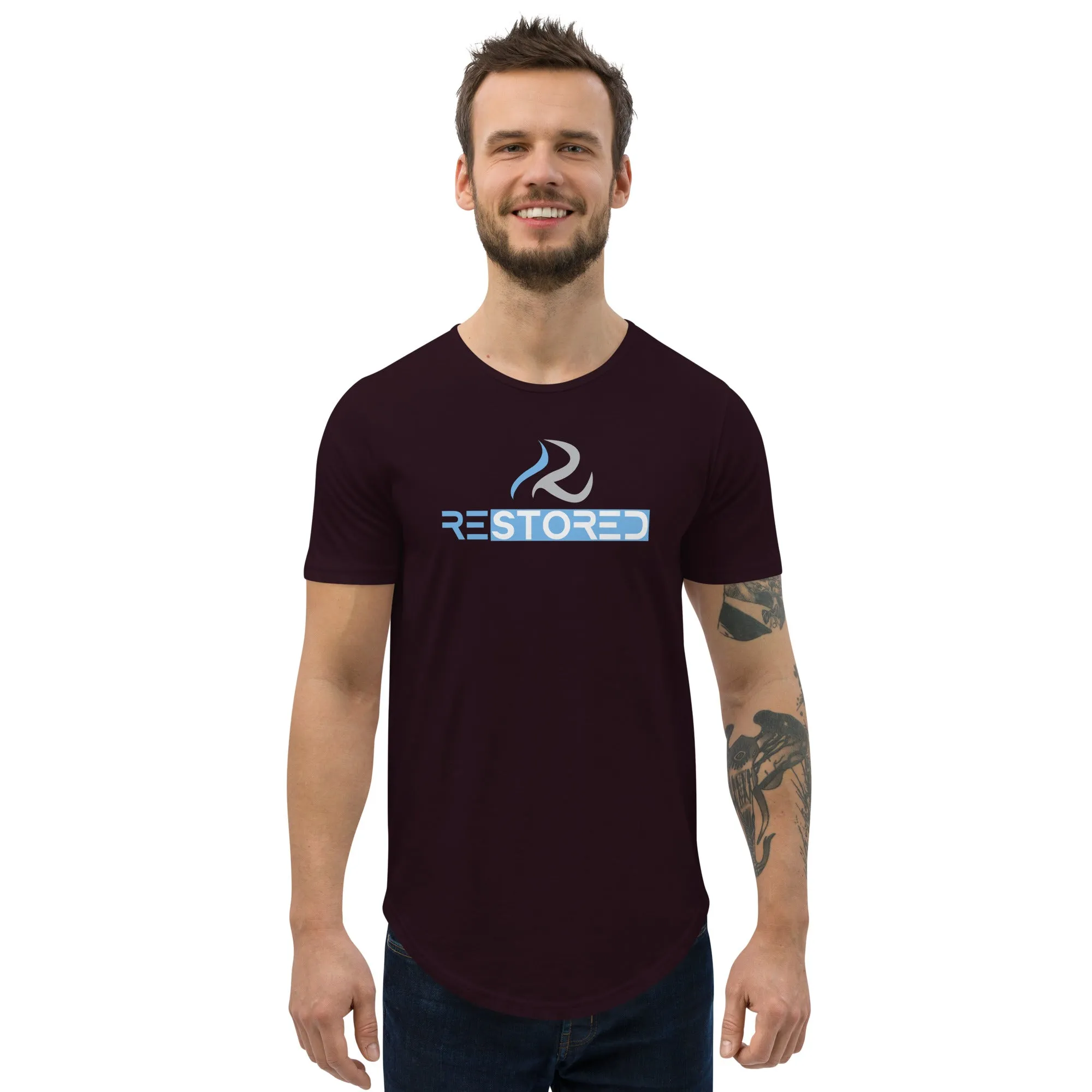 Men's Curved Hem T-Shirt