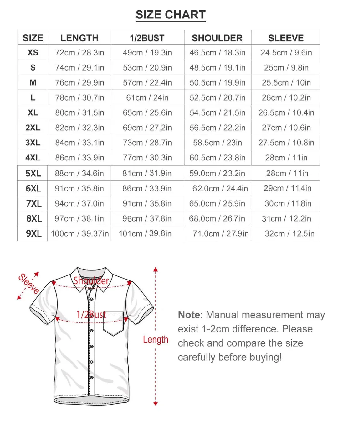 Men's Music Notes Musical Instrument Graphic Prints Shirt