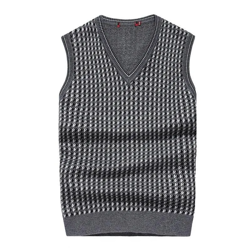 Men's Wool-Blended Sweater Vest