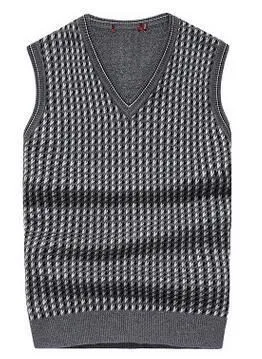 Men's Wool-Blended Sweater Vest