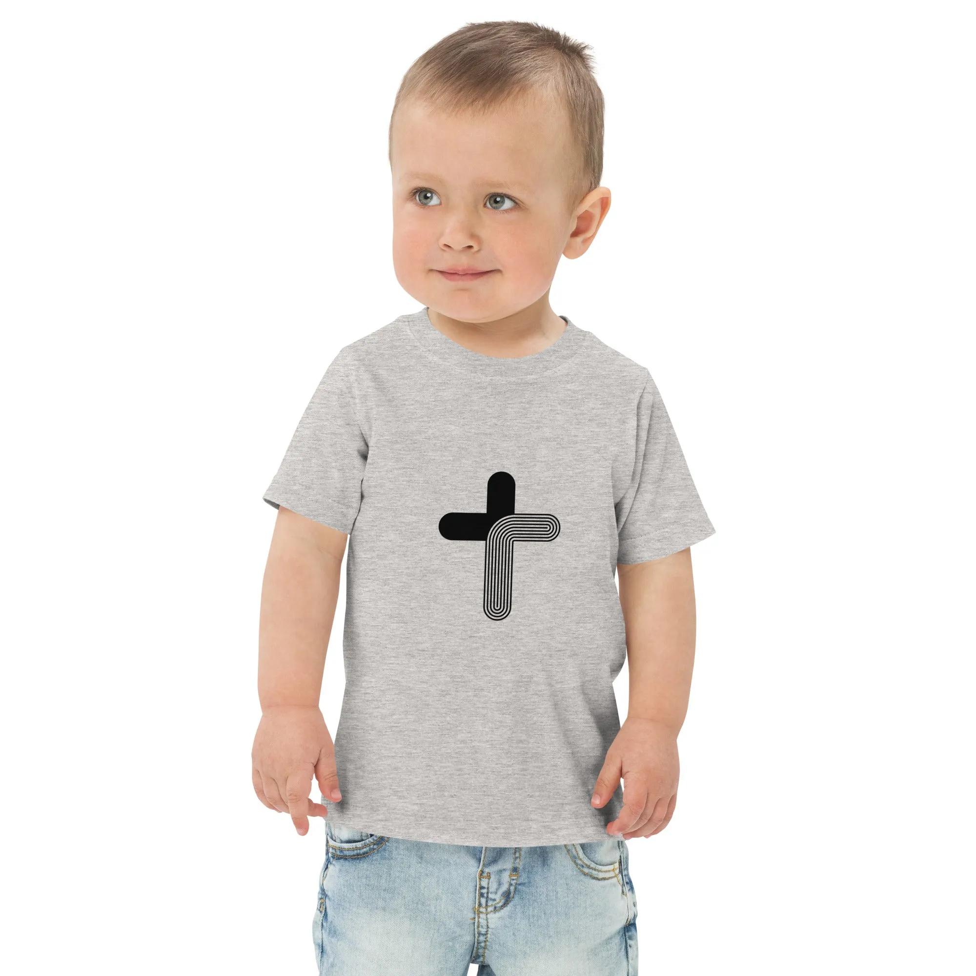 Modern Abstract Cross Toddler t-shirt