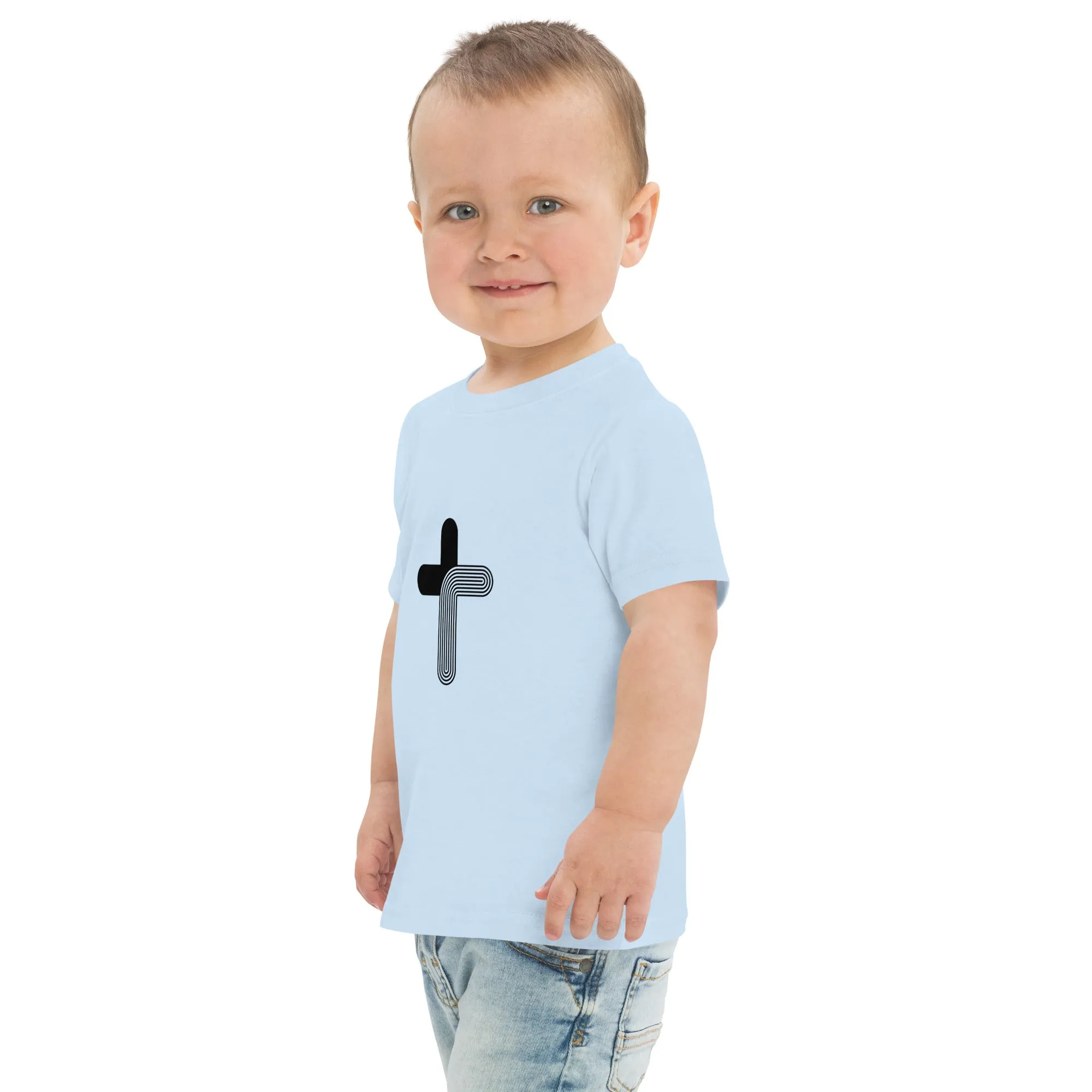 Modern Abstract Cross Toddler t-shirt