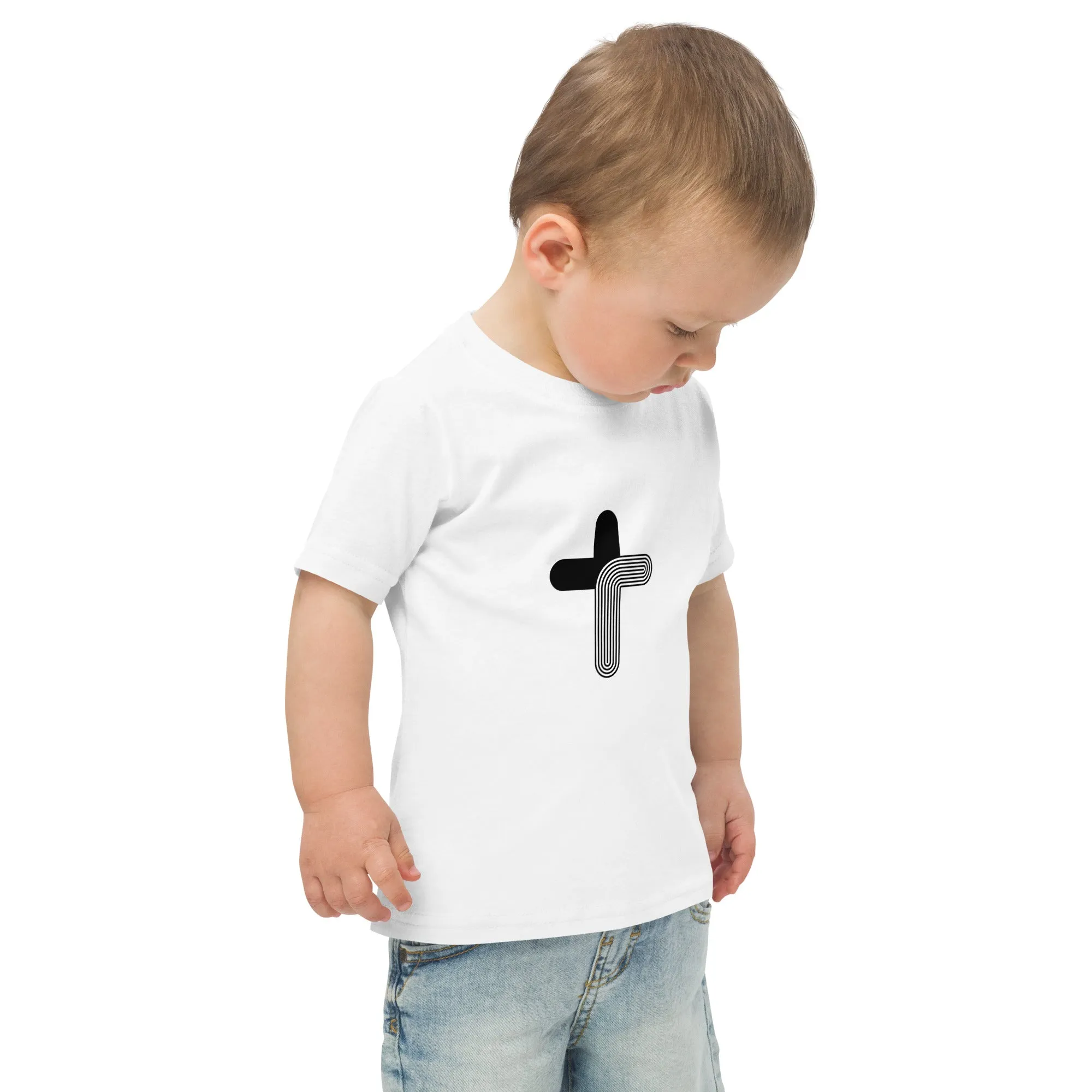 Modern Abstract Cross Toddler t-shirt