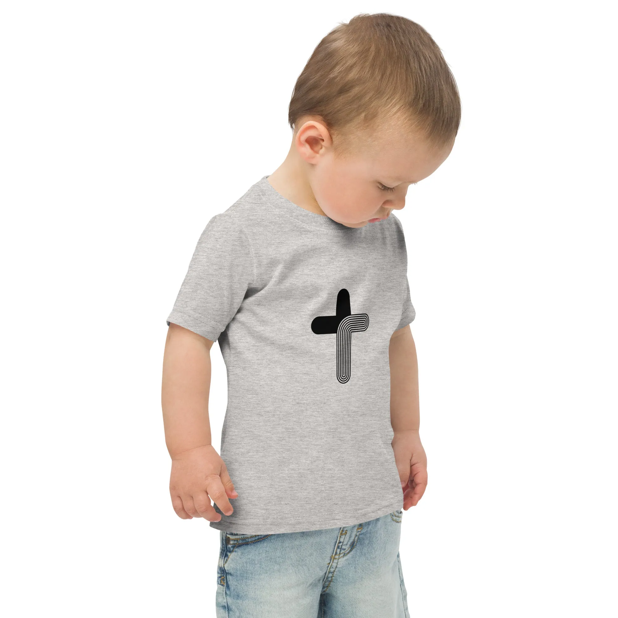 Modern Abstract Cross Toddler t-shirt