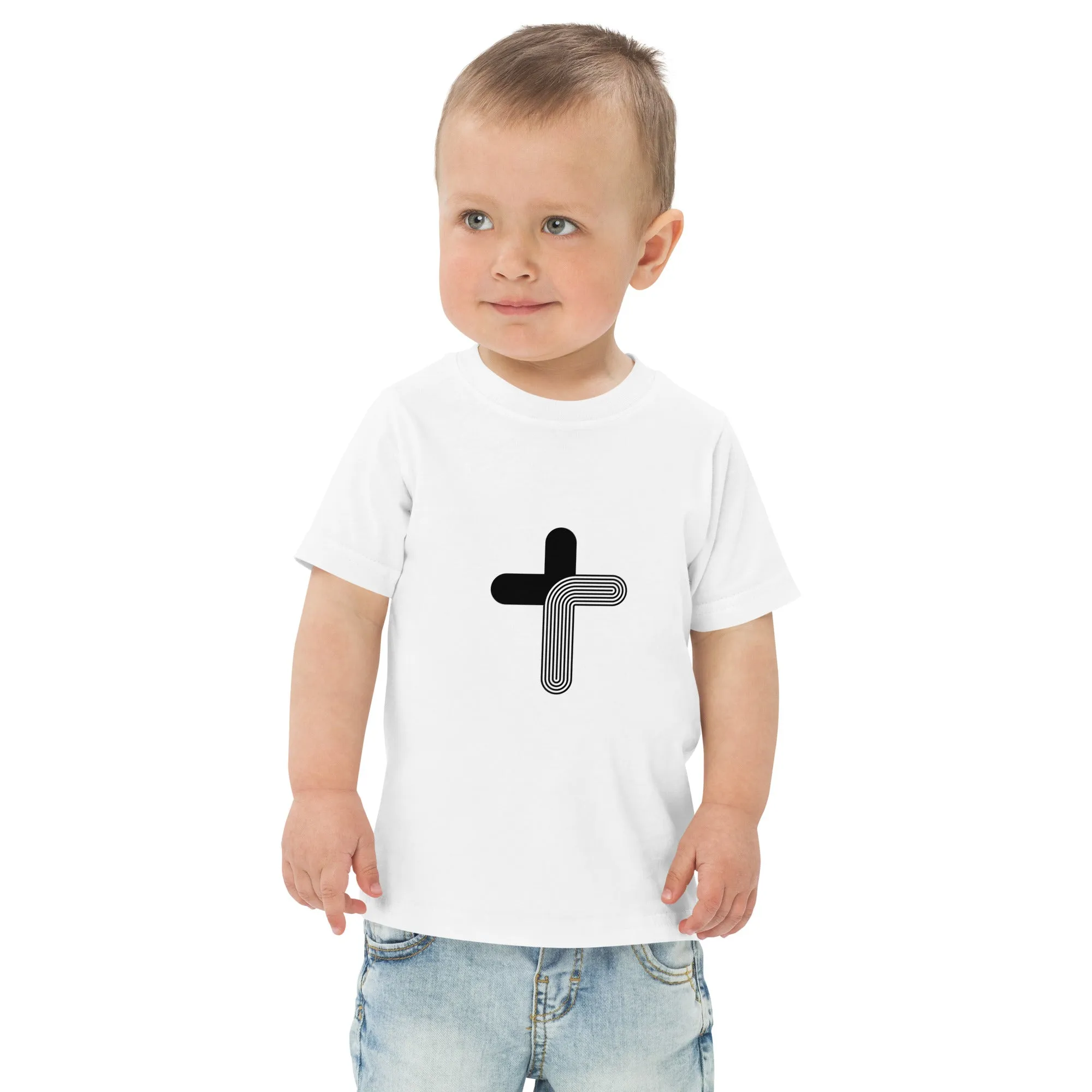 Modern Abstract Cross Toddler t-shirt