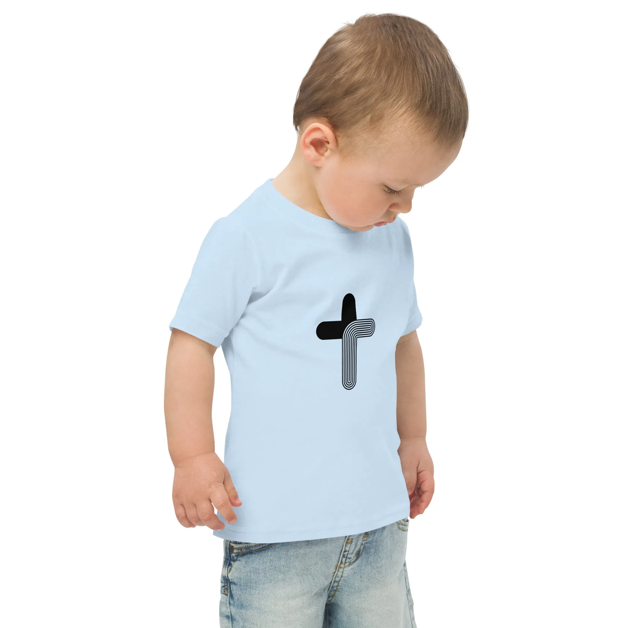 Modern Abstract Cross Toddler t-shirt
