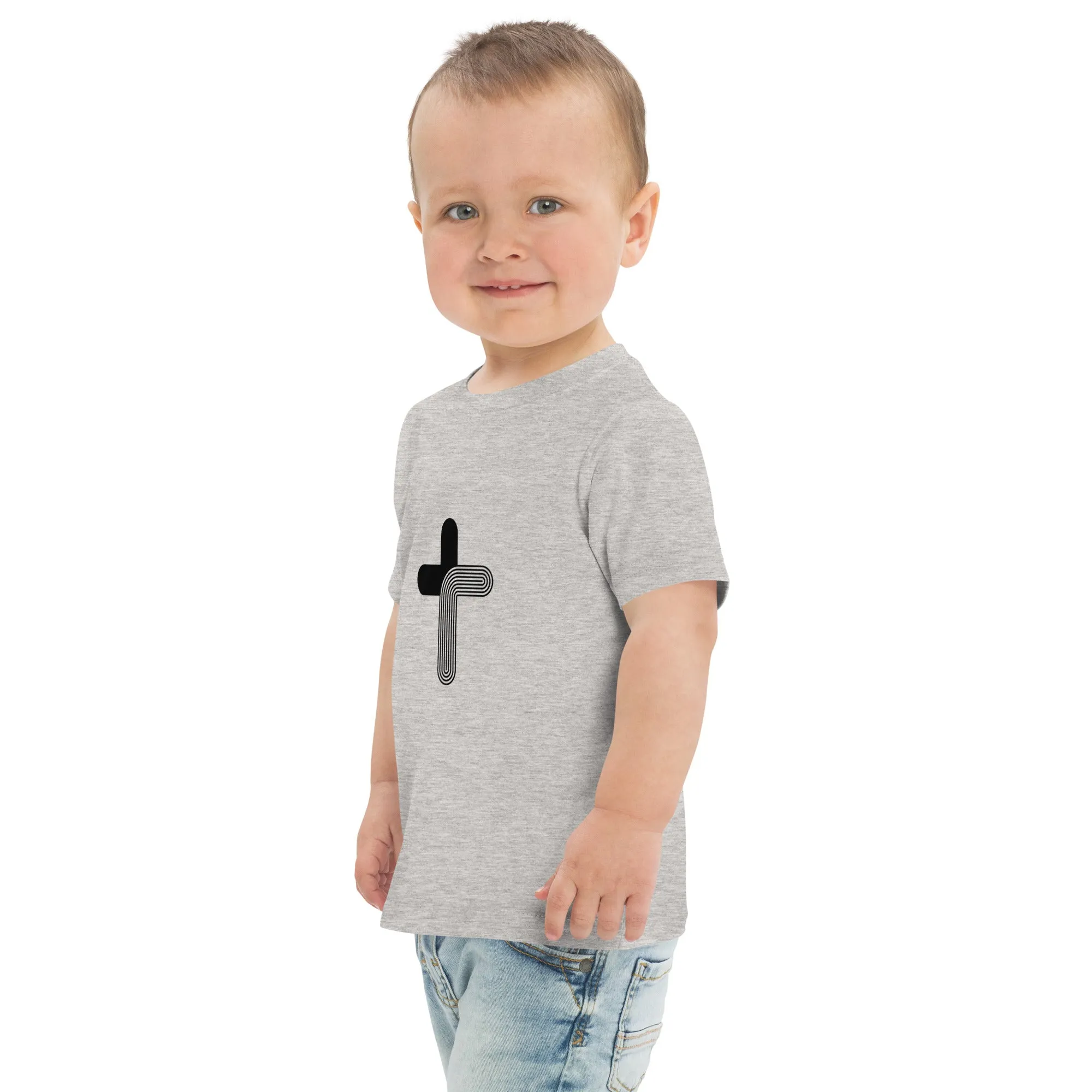Modern Abstract Cross Toddler t-shirt