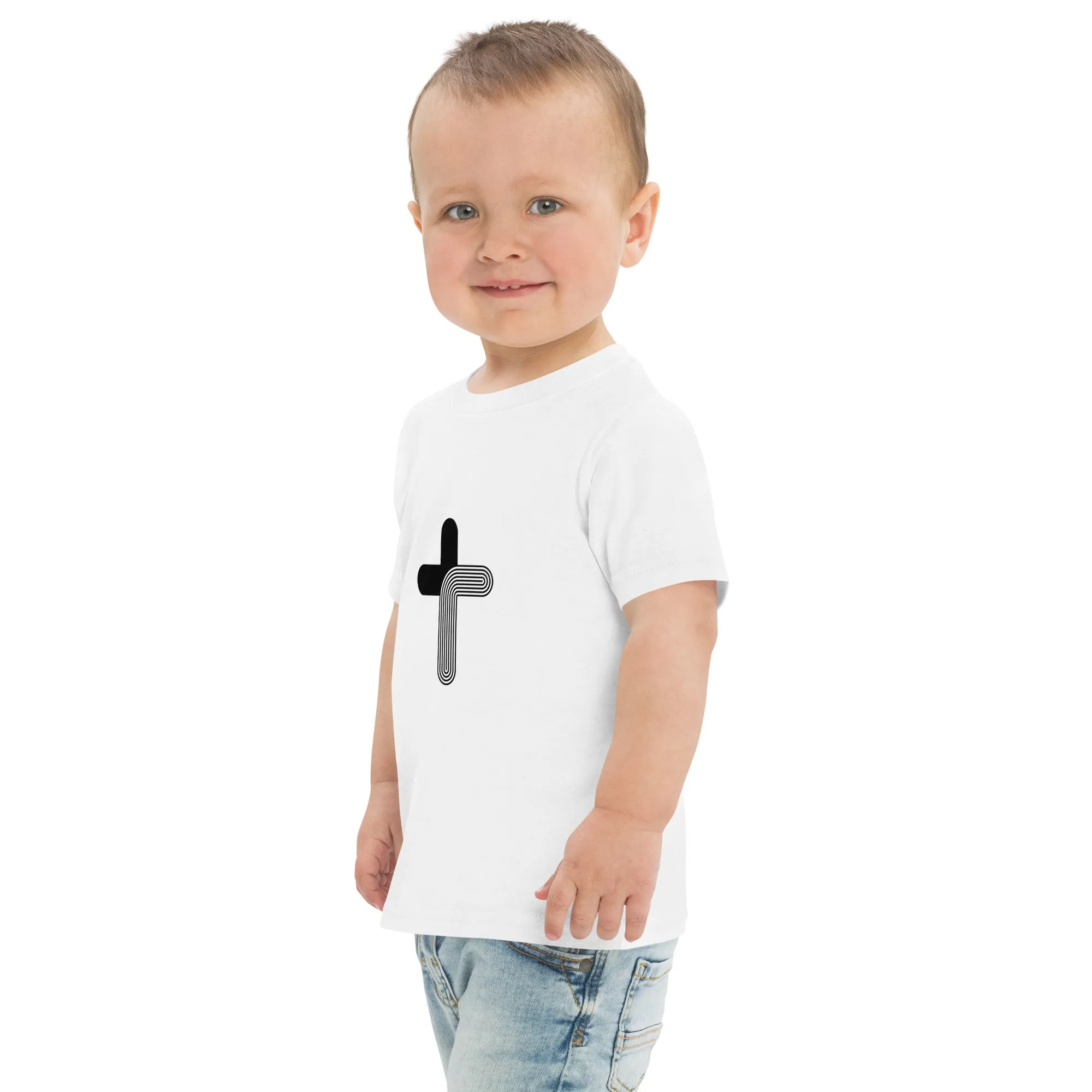Modern Abstract Cross Toddler t-shirt